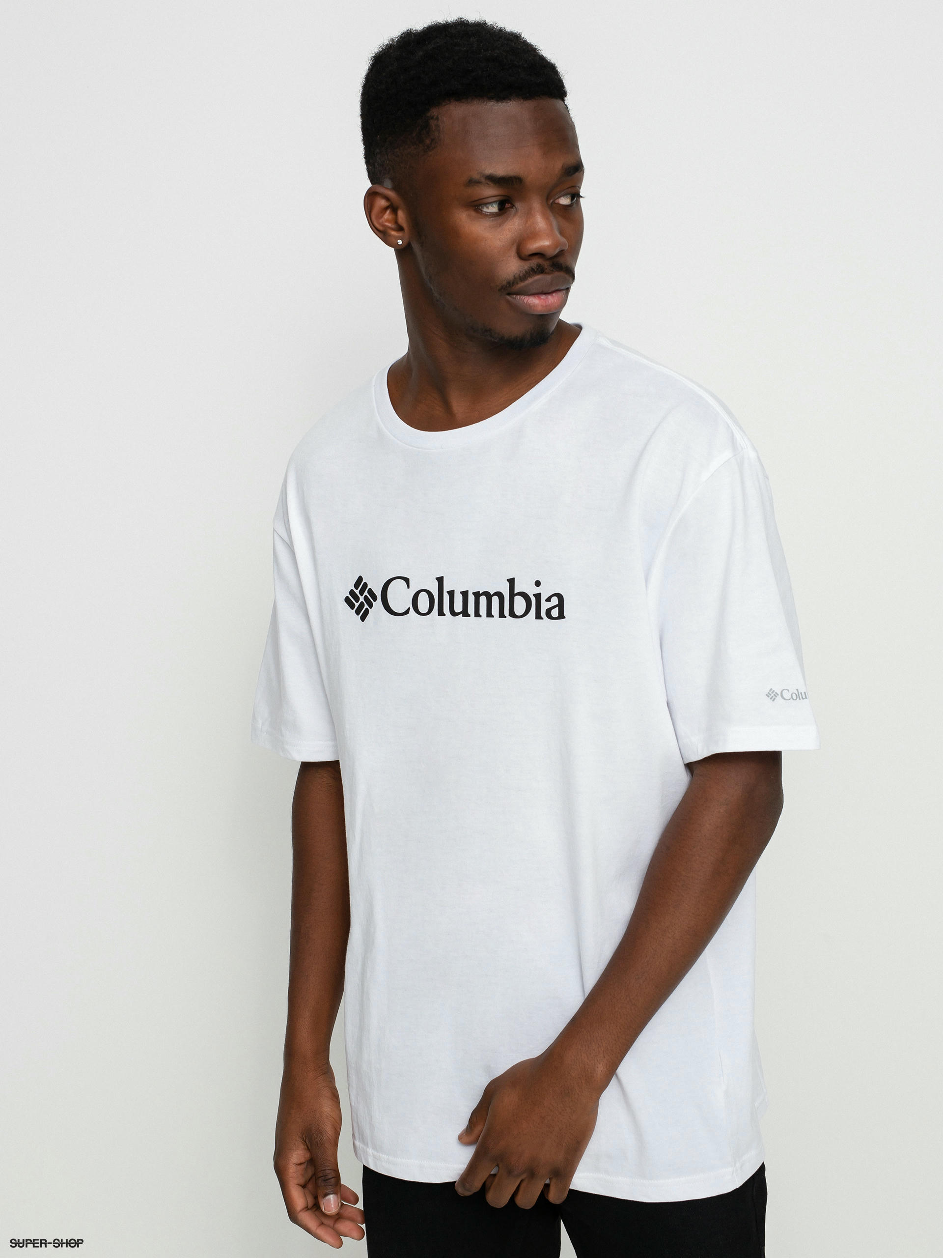 Columbia white store t shirt