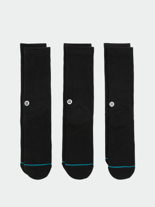 Stance Icon 3 Pack Socks (black)