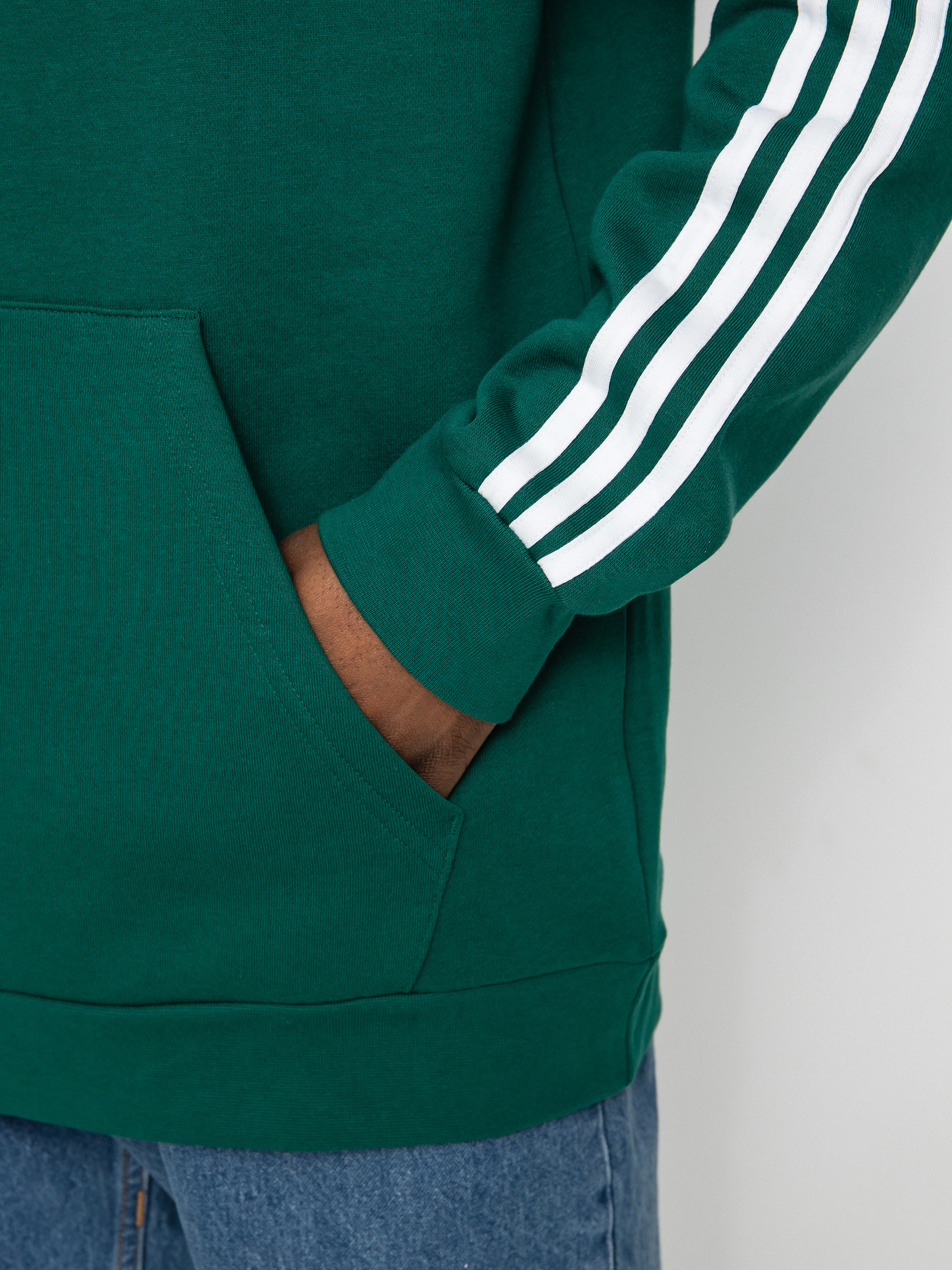 adidas Originals 3 Stripes HD Hoodie (collegiate green)