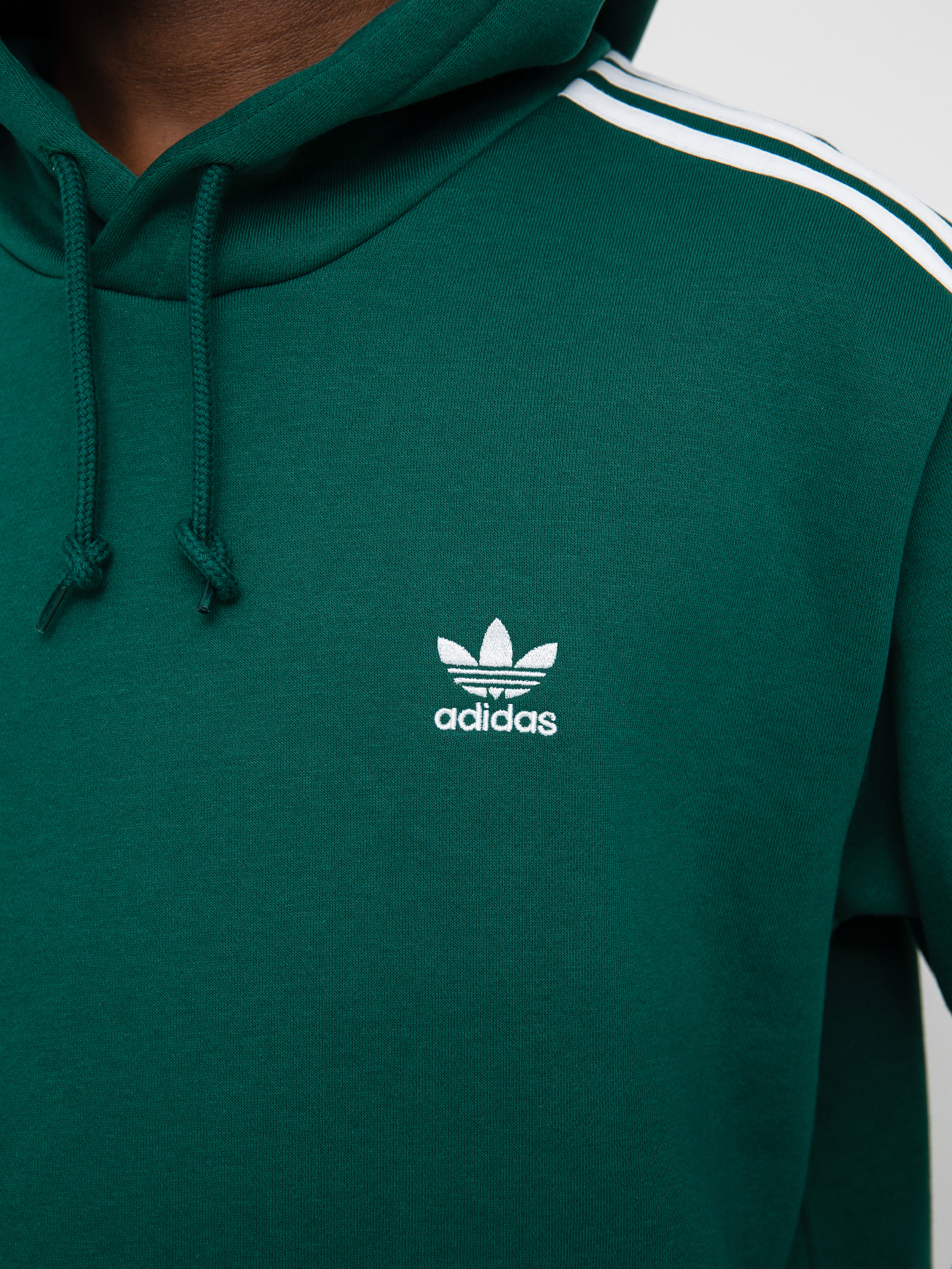 adidas Originals 3 Stripes HD Hoodie (collegiate green)