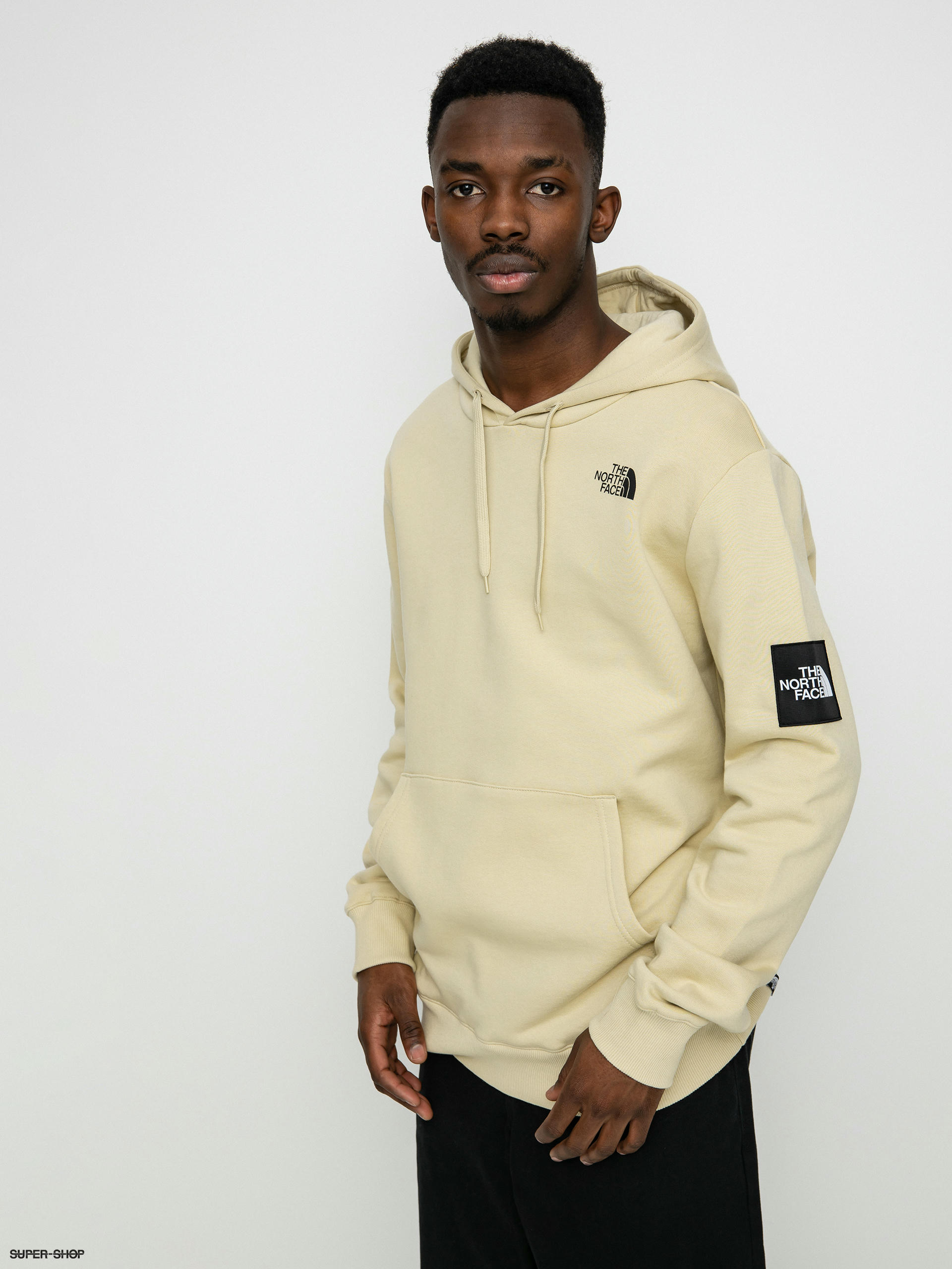 The north face clearance beige hoodie