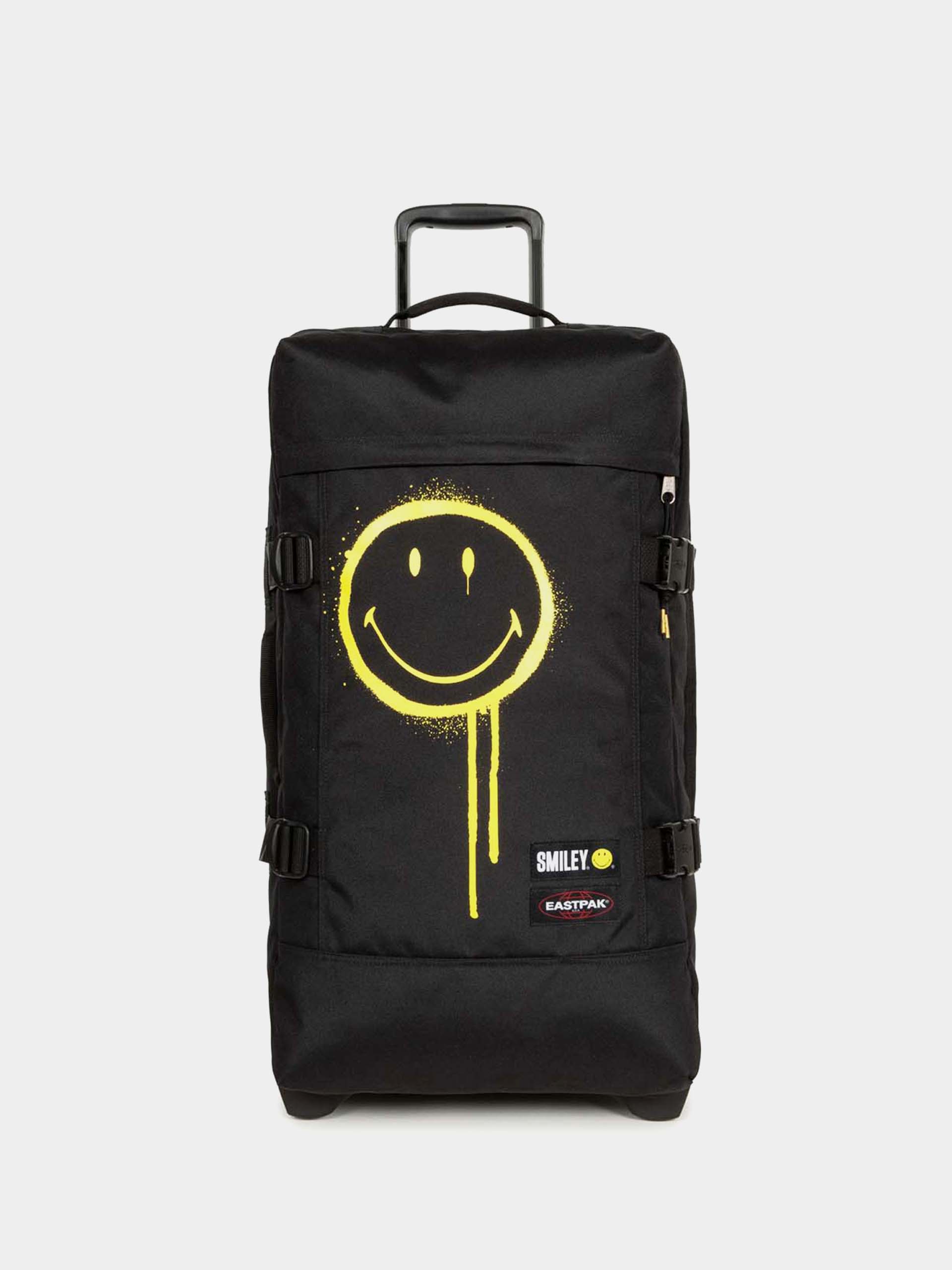 Eastpak Tranverz M Koffer (smiley graffiti black)