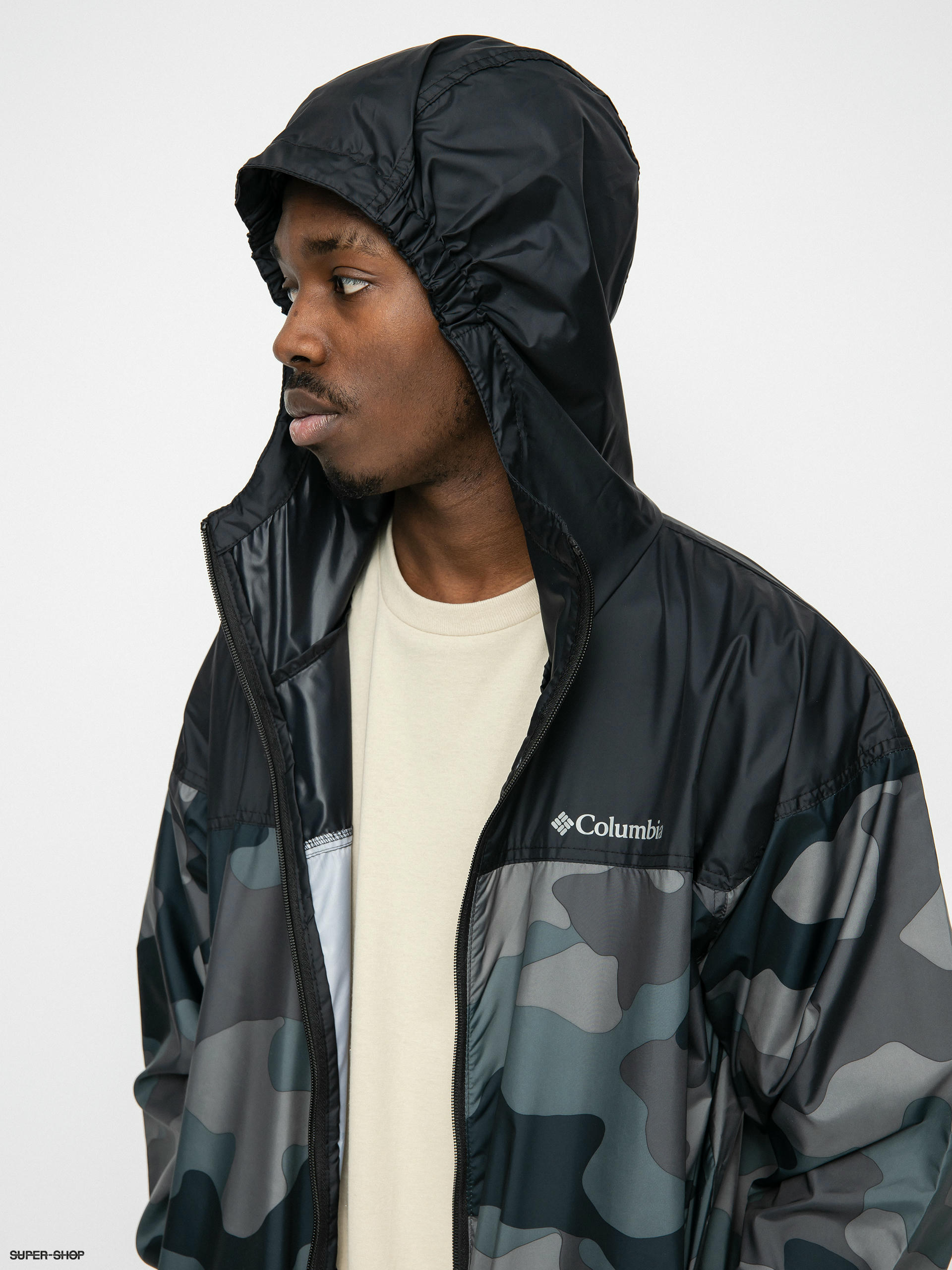 Columbia camo rain jacket sale