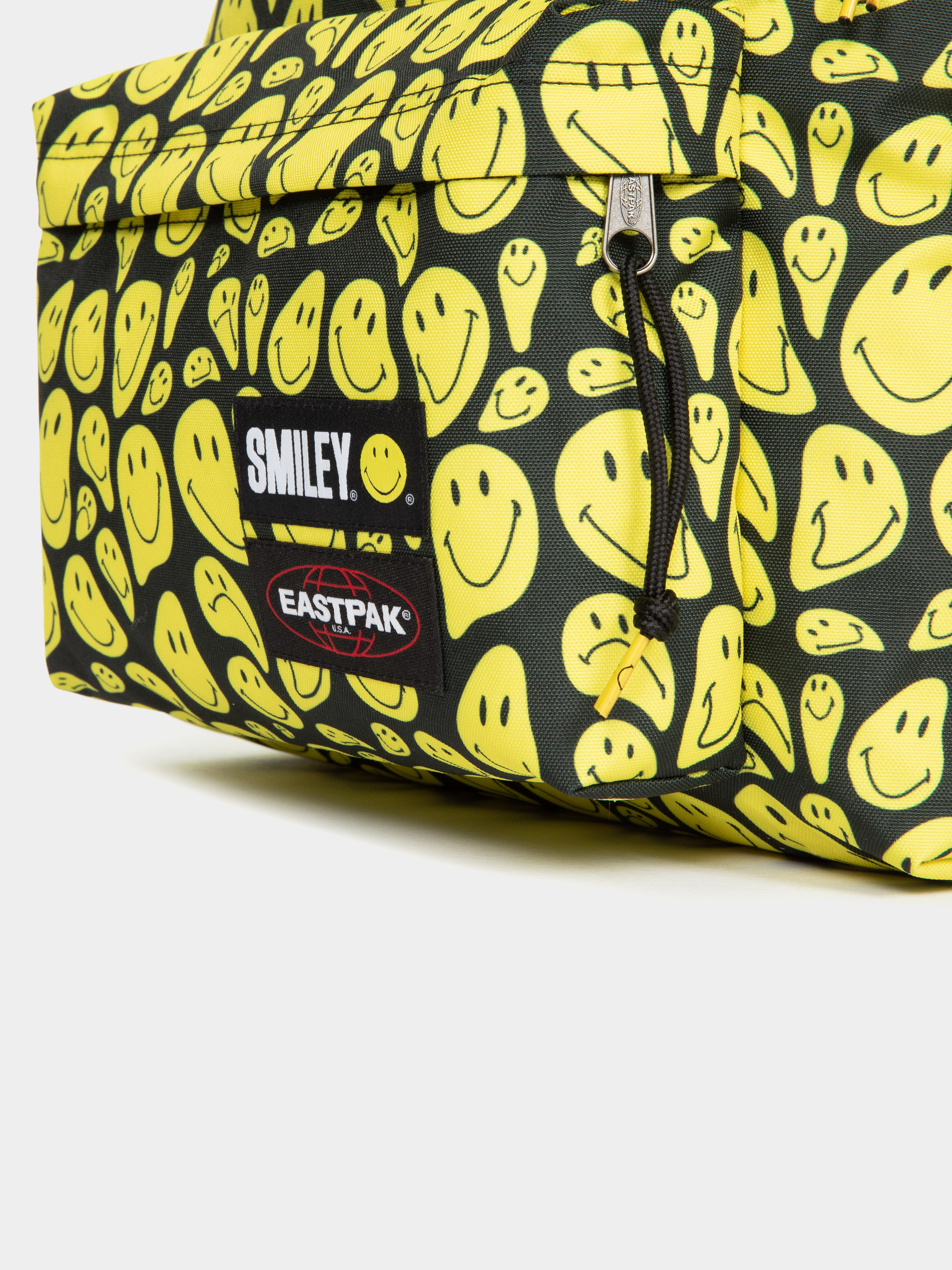 Eastpak Padded Pak R Rucksack (smiley stretch yellow)