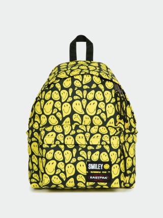 Eastpak Padded Pak R Backpack (smiley stretch yellow)