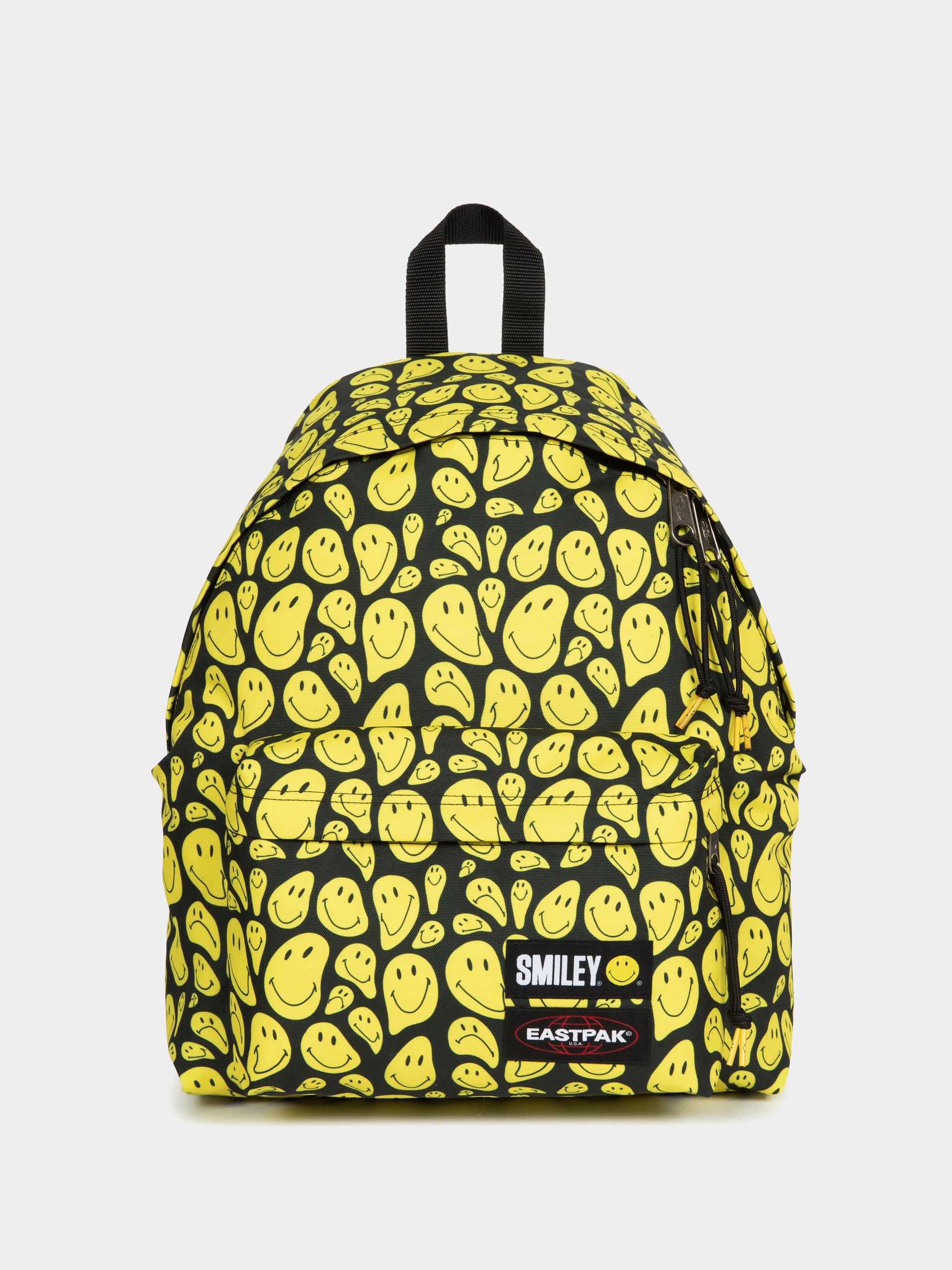 Eastpak Padded Pak R Rucksack (smiley stretch yellow)
