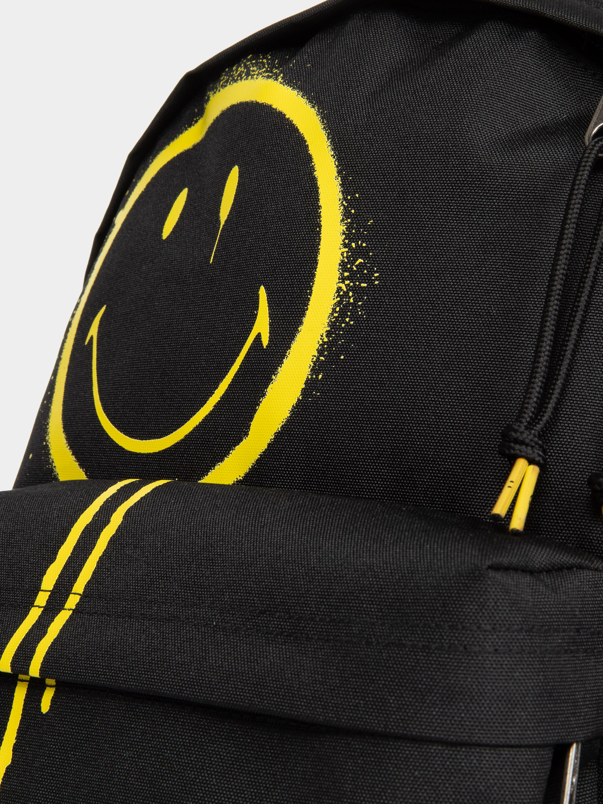Eastpak Padded Pak R Backpack (smiley graffiti black)