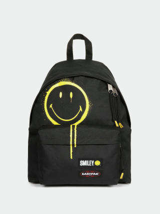 Eastpak Padded Pak R Backpack (smiley graffiti black)