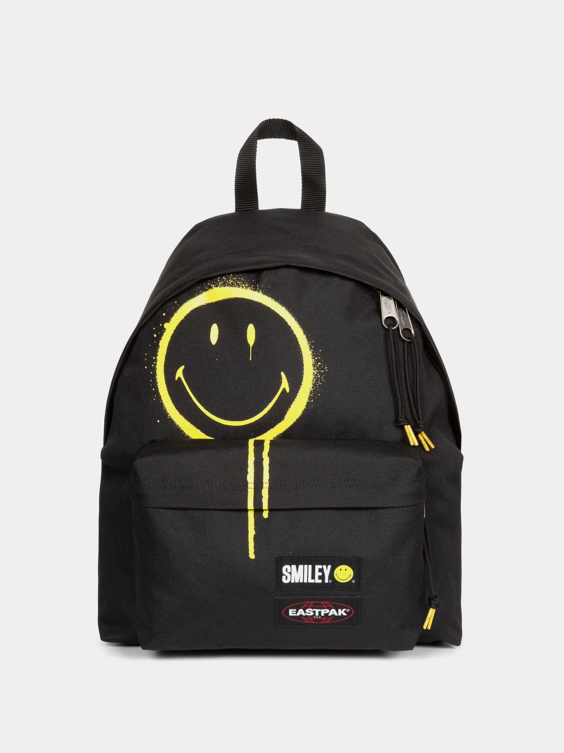 Eastpak Padded Pak R Rucksack (smiley graffiti black)