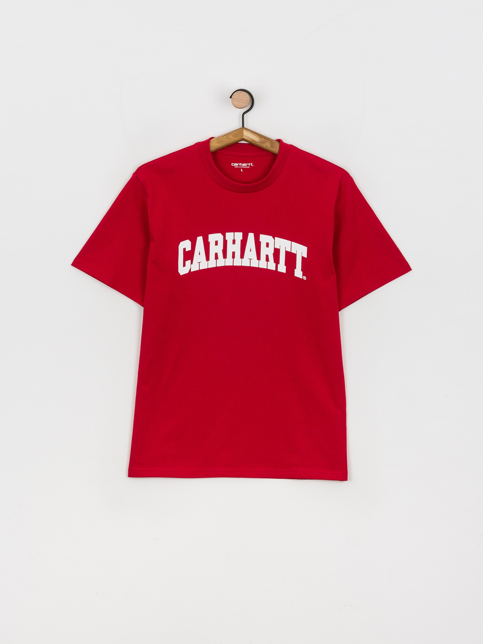 Carhartt WIP University T-shirt (cornel/white)