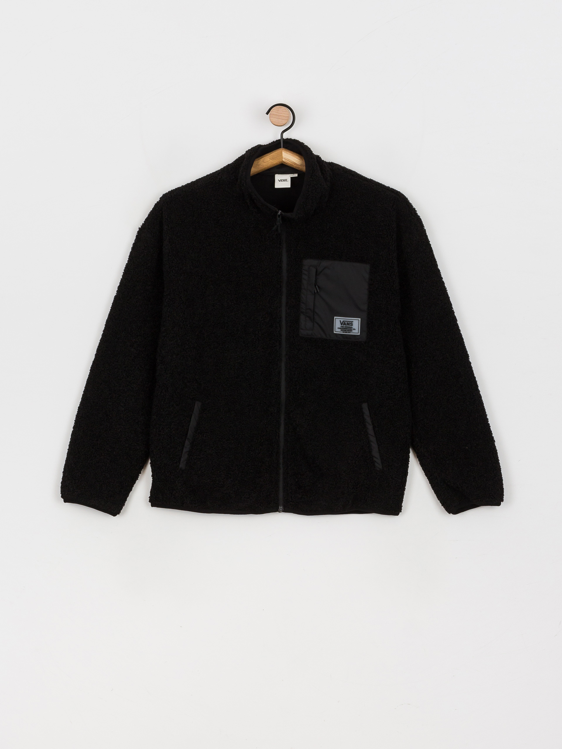 Vans Midland Zip Sherpa Jacket Wmn (black)