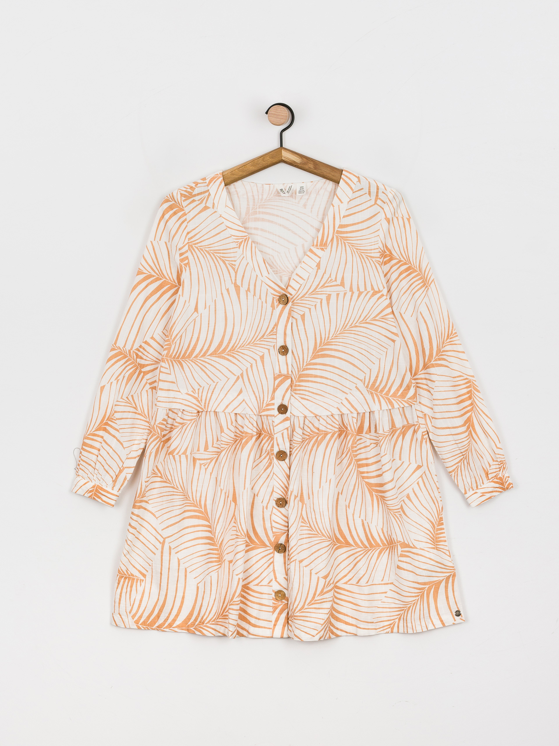 Roxy Wishing Girl Dress Wmn (toast palm tree dreams)