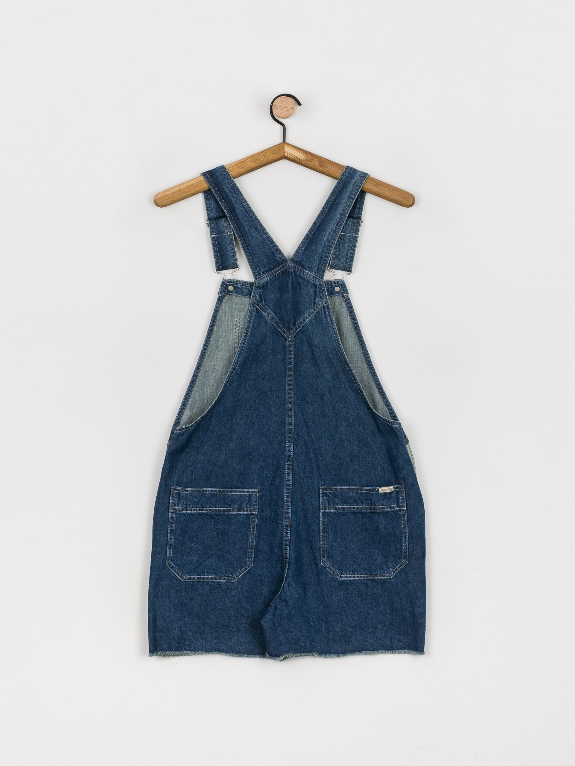 Brixton Christina Short Overall Shorts Wmn (indigo rinse)