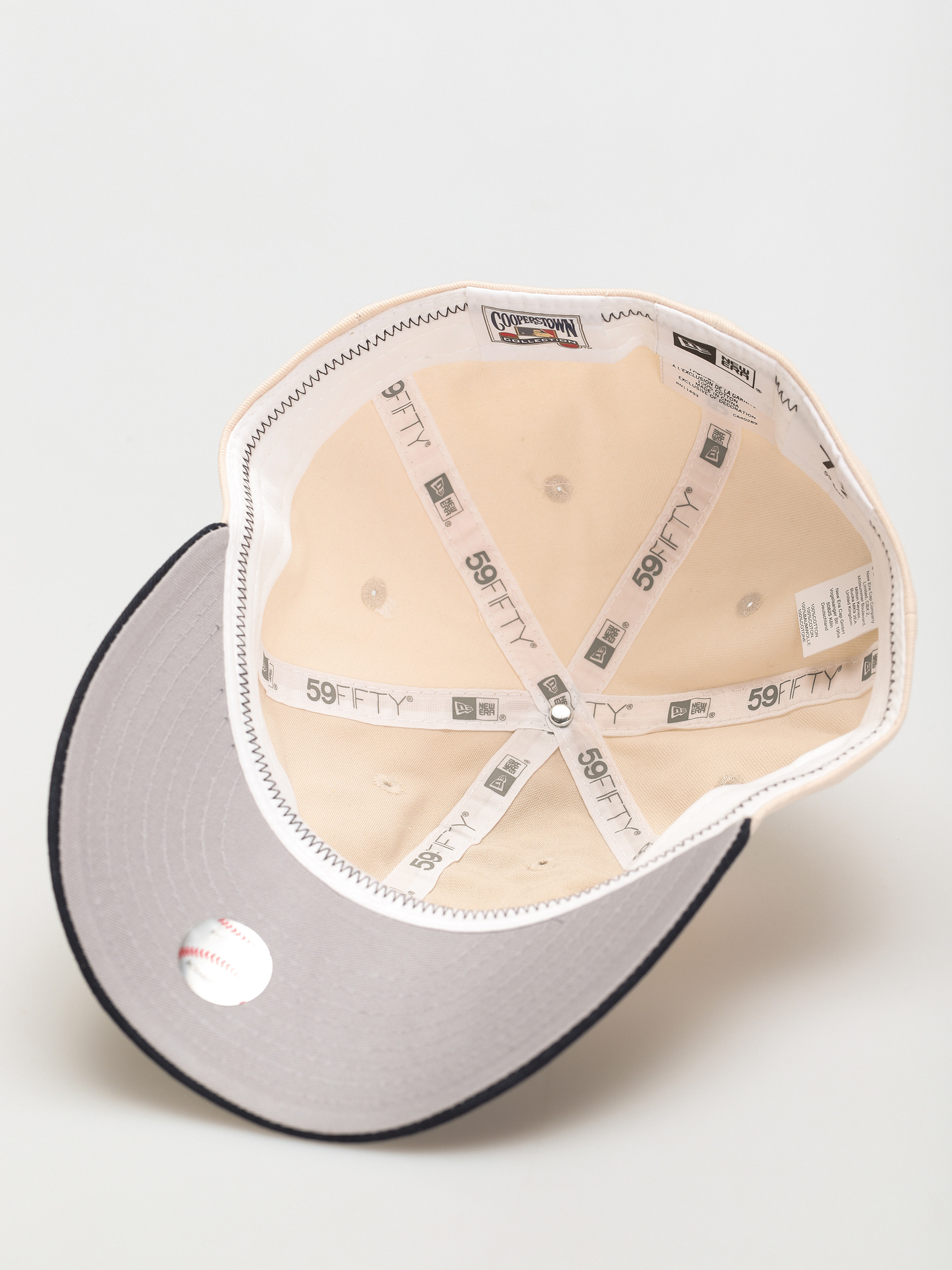 New Era Coops 59Fifty Rc New York Yankees Cap (navy/beige)