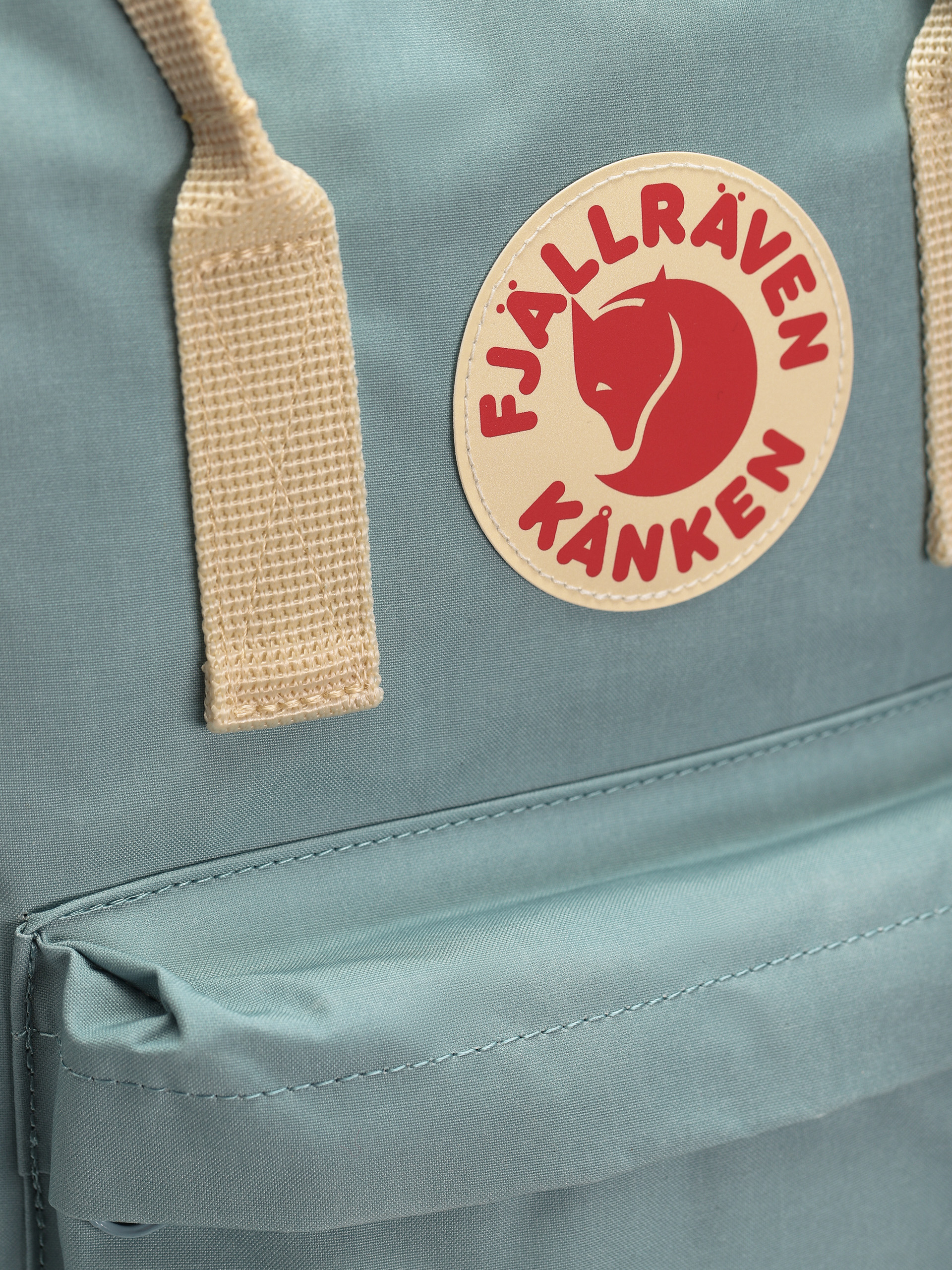 Fjallraven Kanken Rucksack (sky blue/light oak)