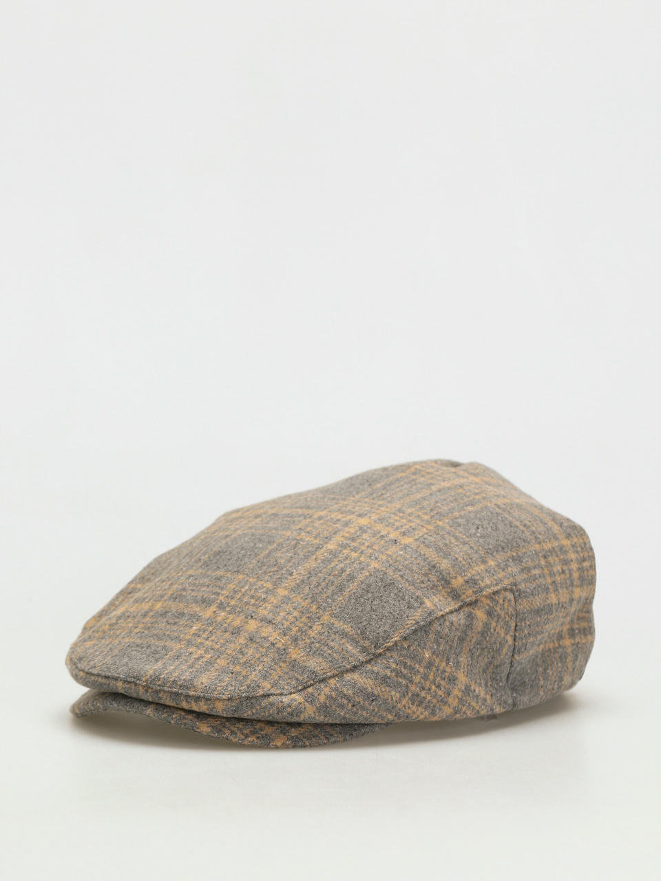 Brixton Hooligan Snap Flat Cap (mojave/grey plaid)