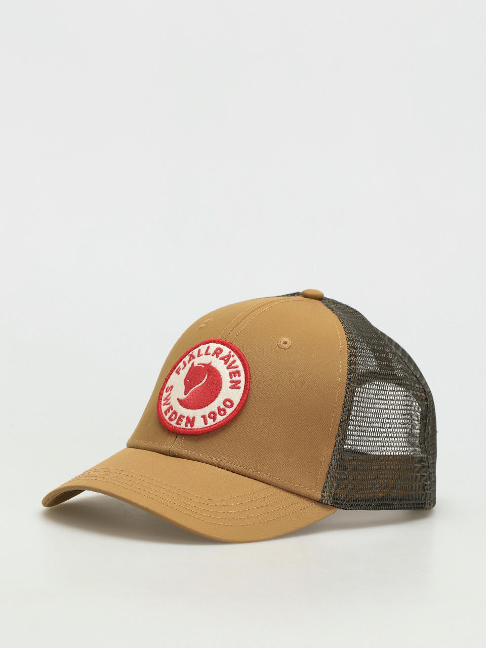 Fjallraven 1960 Logo Langtradarkeps Cap (buckwheat brown)