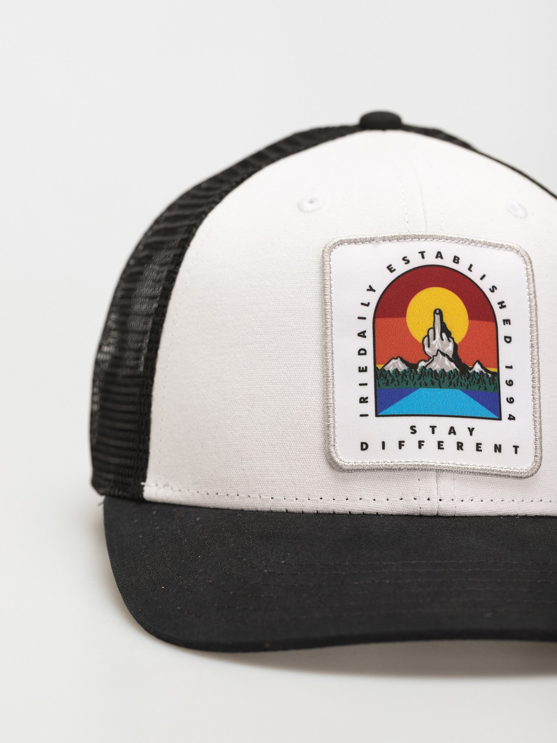 Iriedaily Stonefinger Cap (black white)