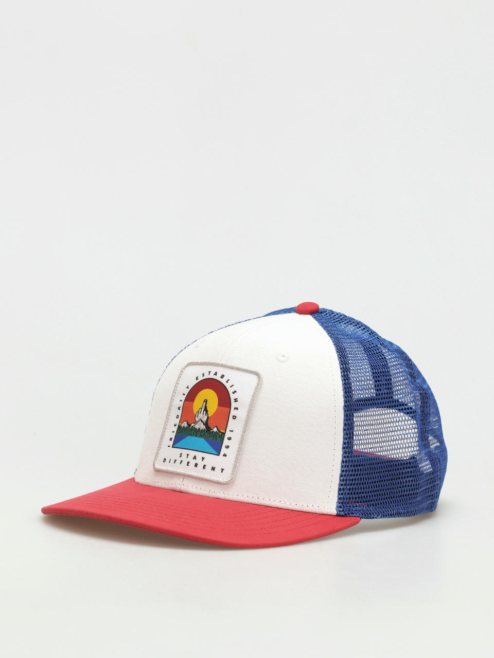 Iriedaily Stonefinger Cap (navy red)