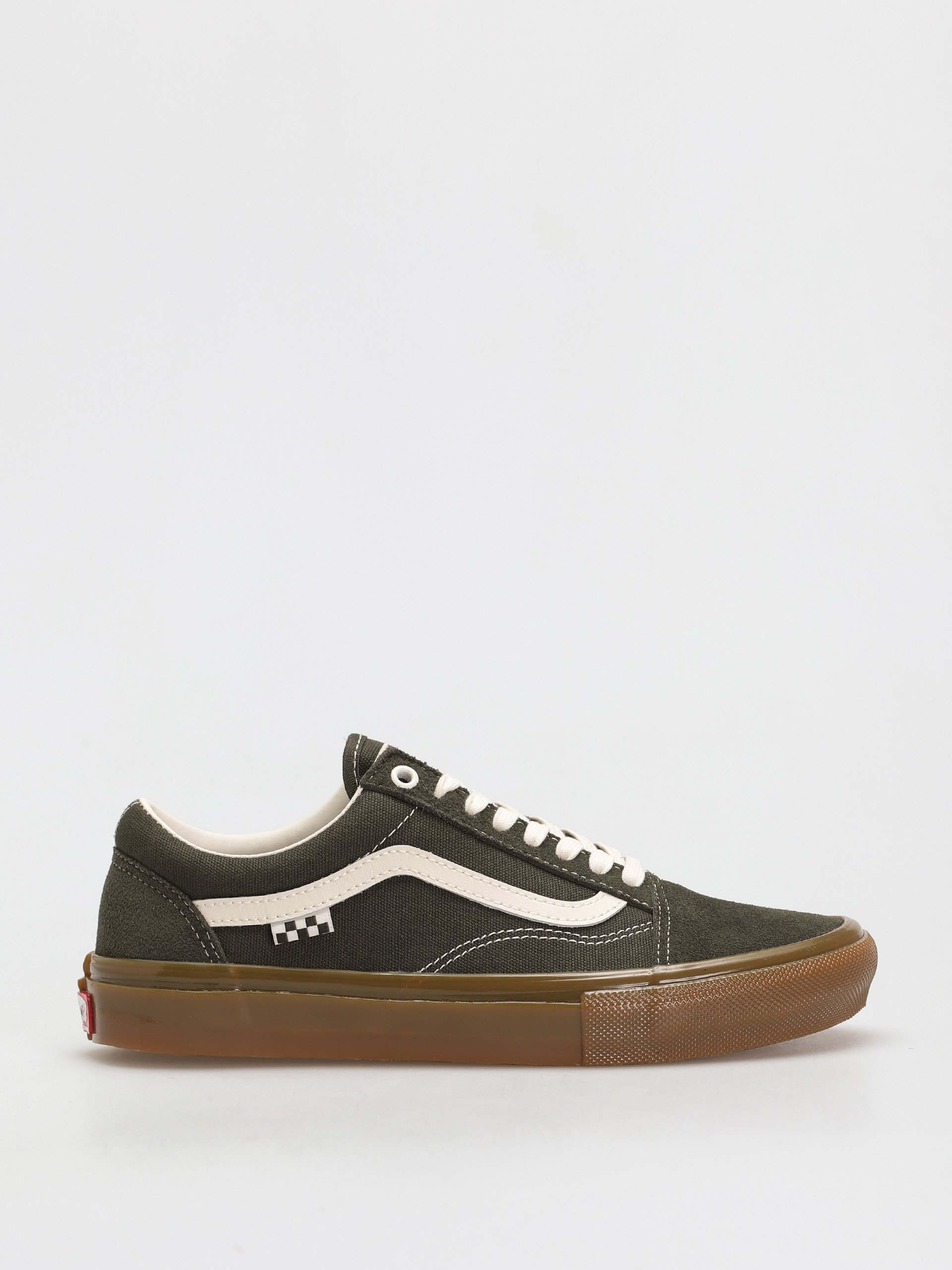 Vans Skate Old Skool Schuhe Grün (forest night/gum)
