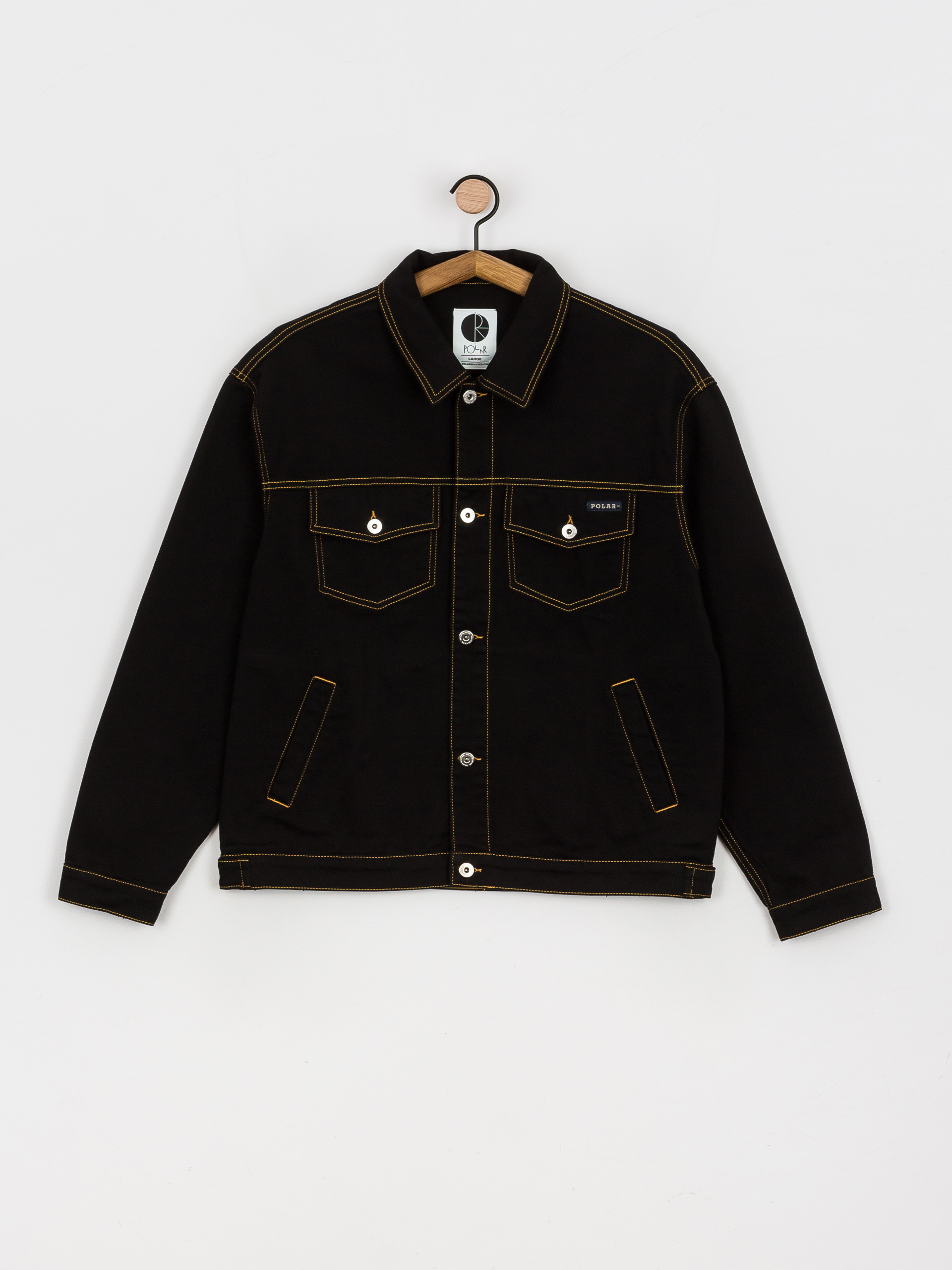 Polar Skate Jean Jacket (black)