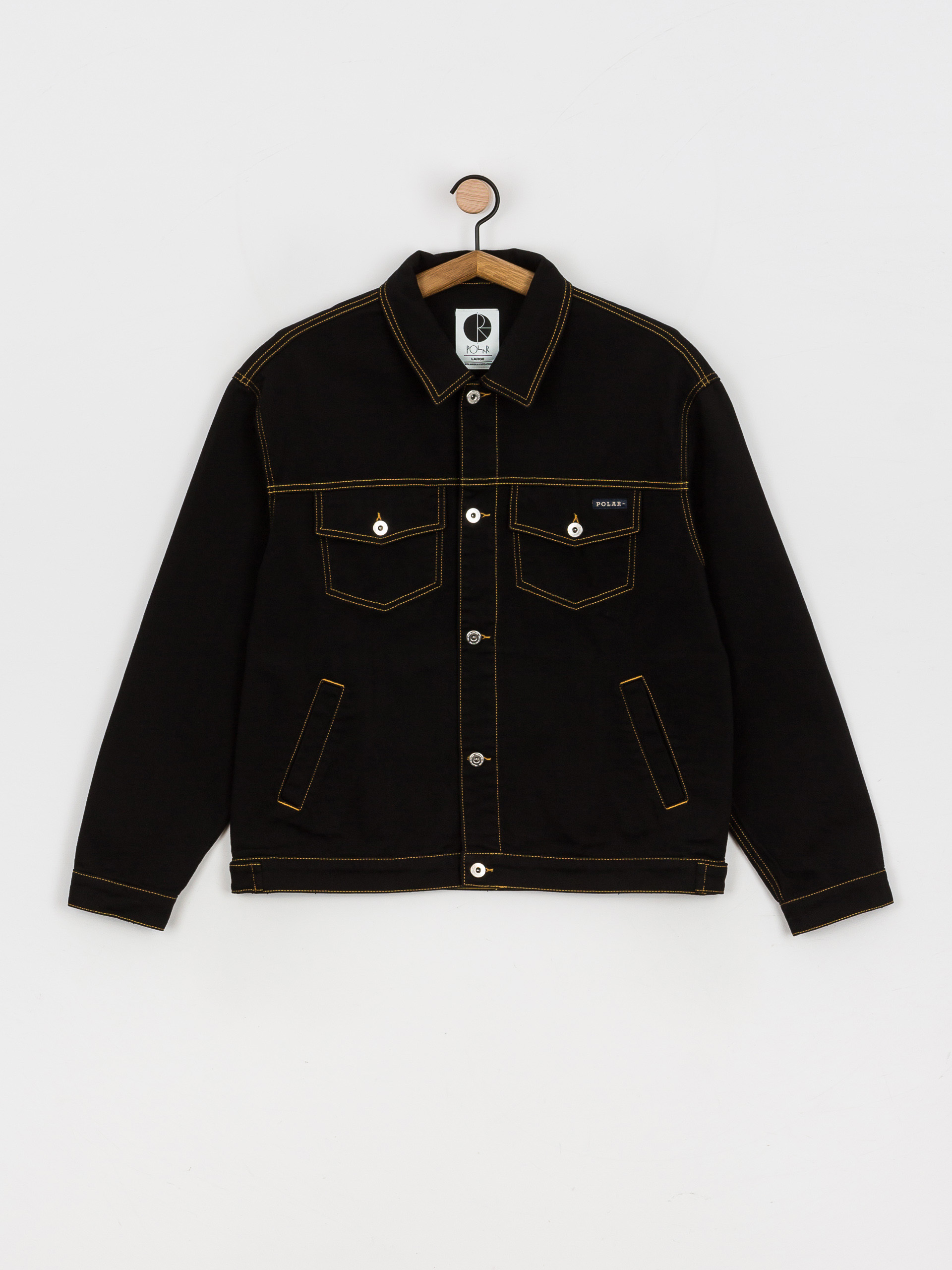 Polar Skate Jean Jacket (black)