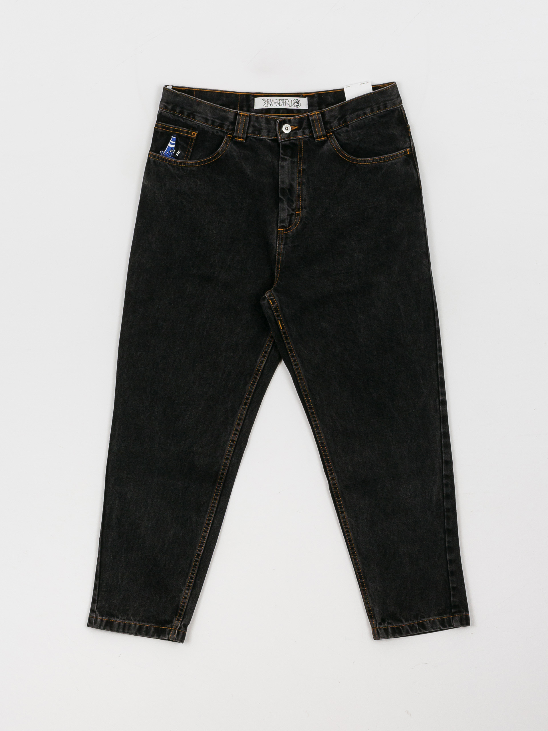 Polar Skate 92! Denim Pants (washed black)