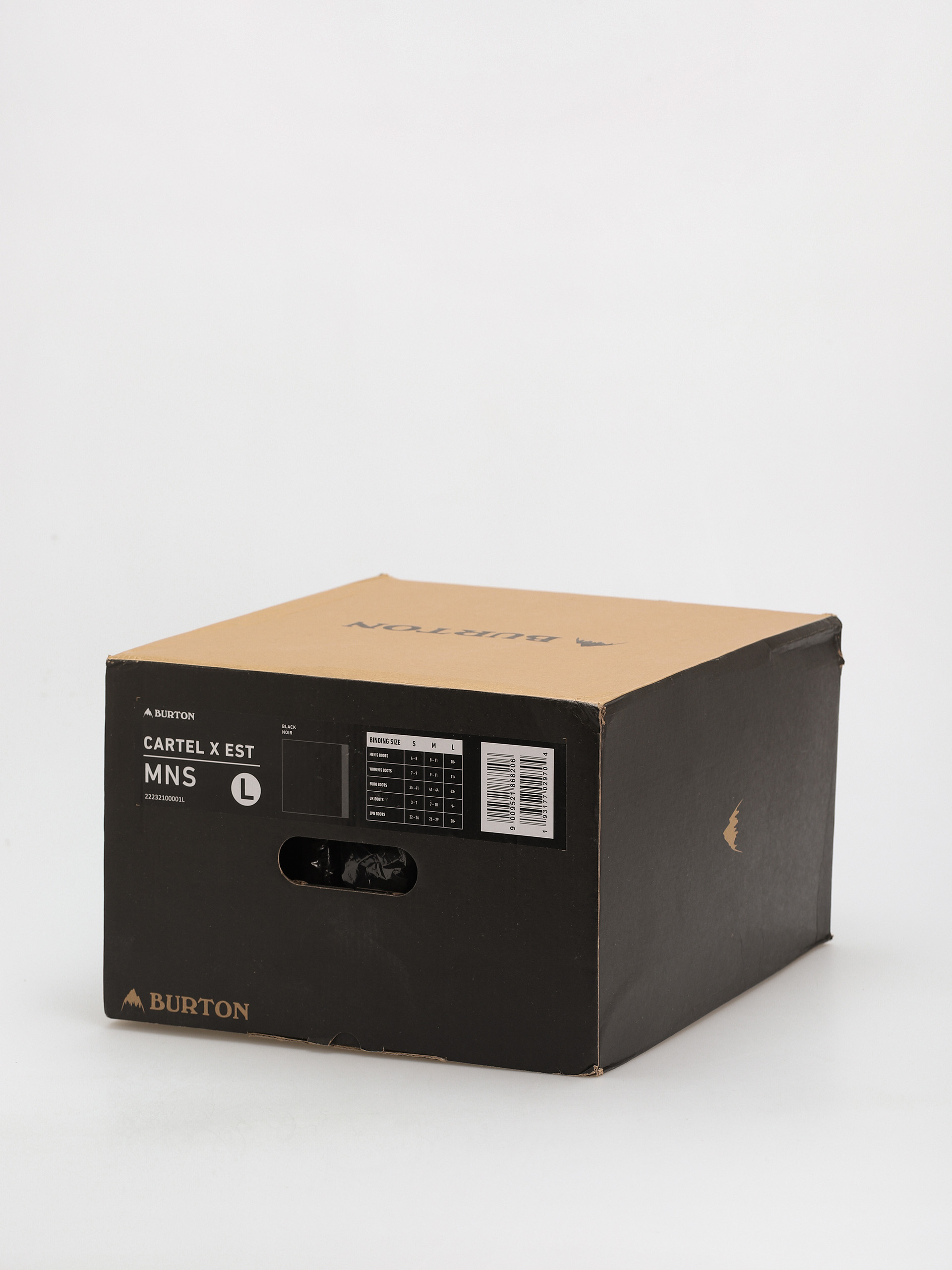 Mens Burton Cartel X Est Snowboard bindings (black)