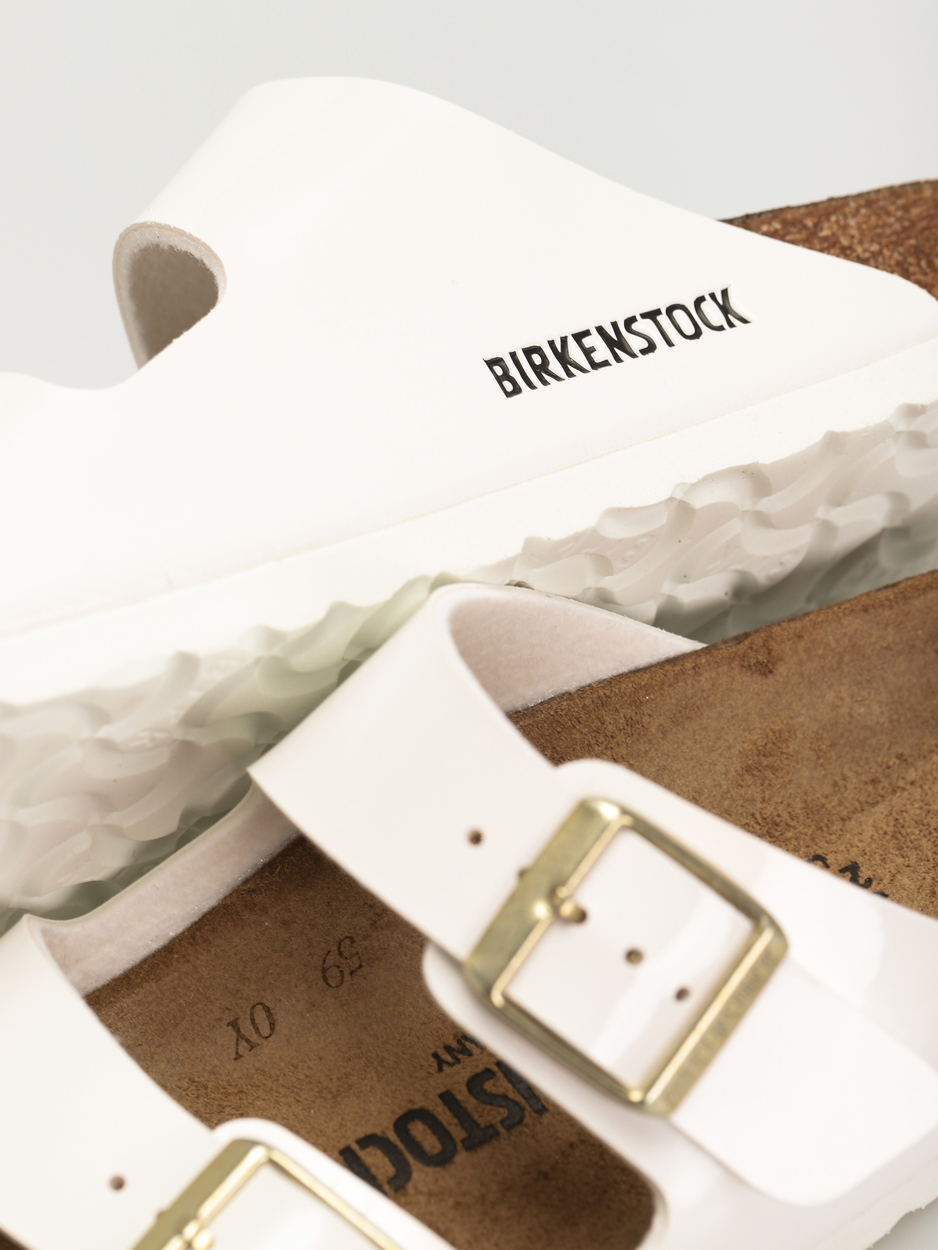 Birkenstock Arizona Narrow Sandalen Wmn (patent white)