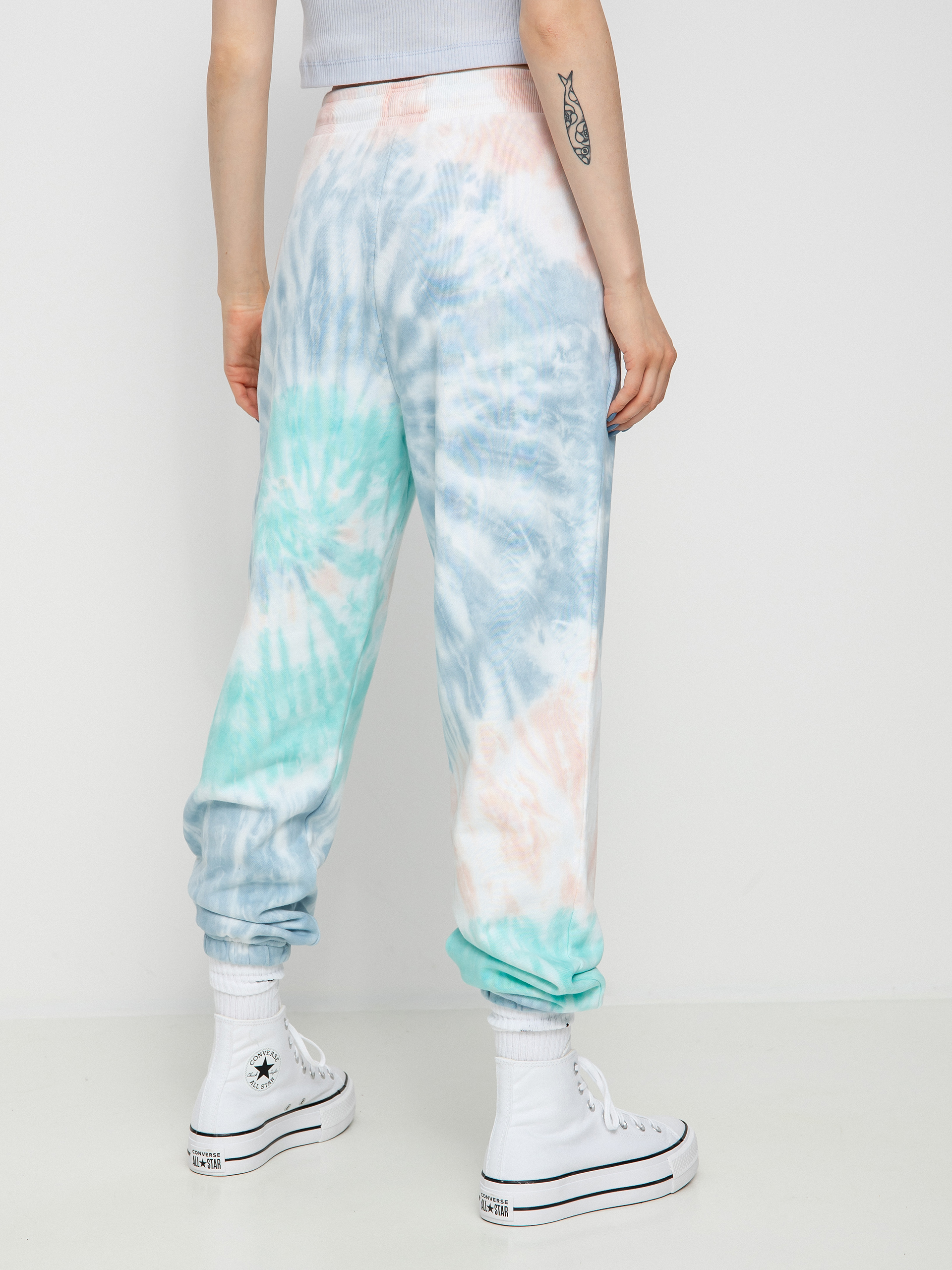 DC Dazed Pants Wmn (gossamer pink tie dye)