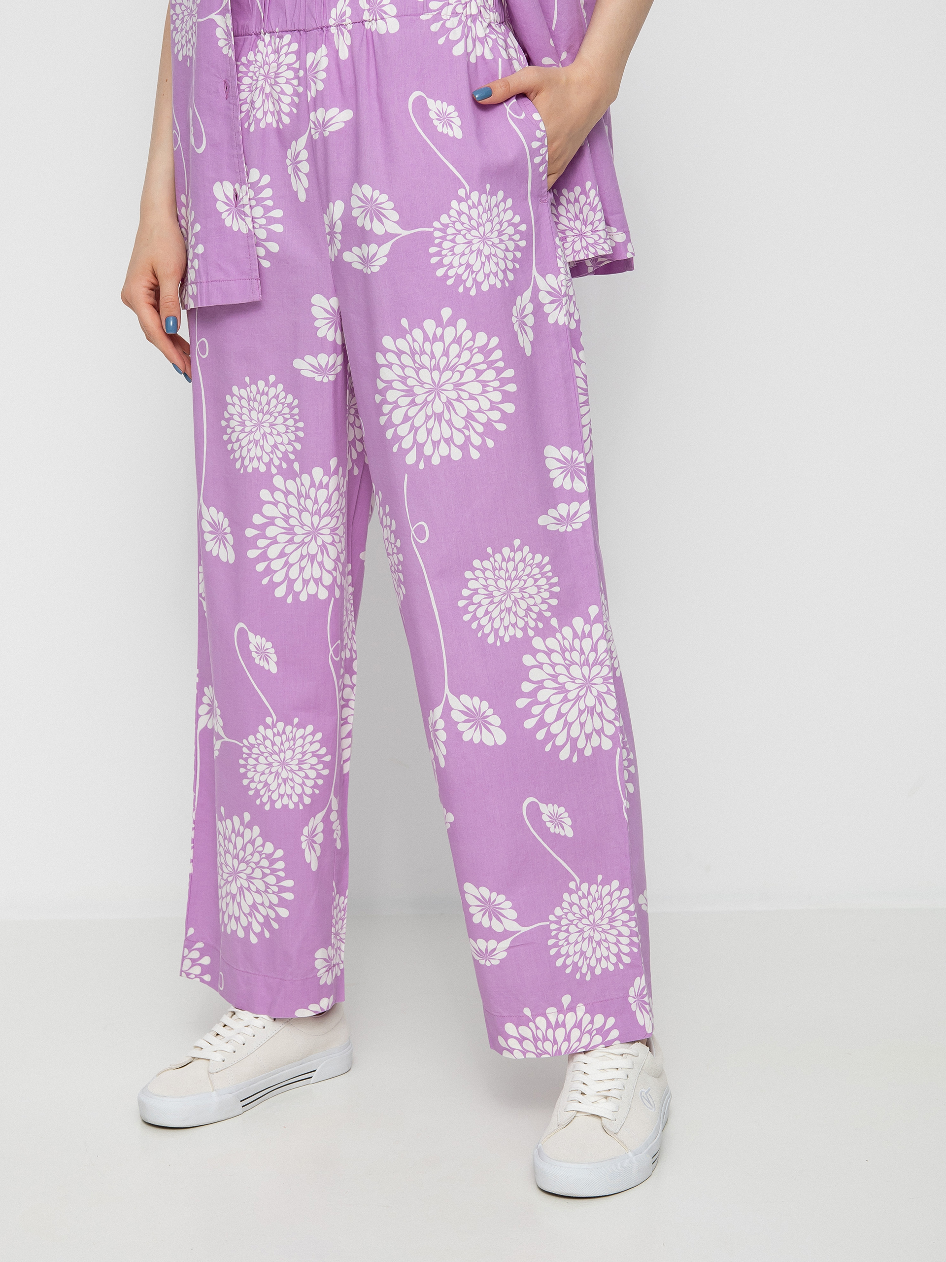 Brixton Garden Floral Crop Hose Wmn (orchid)