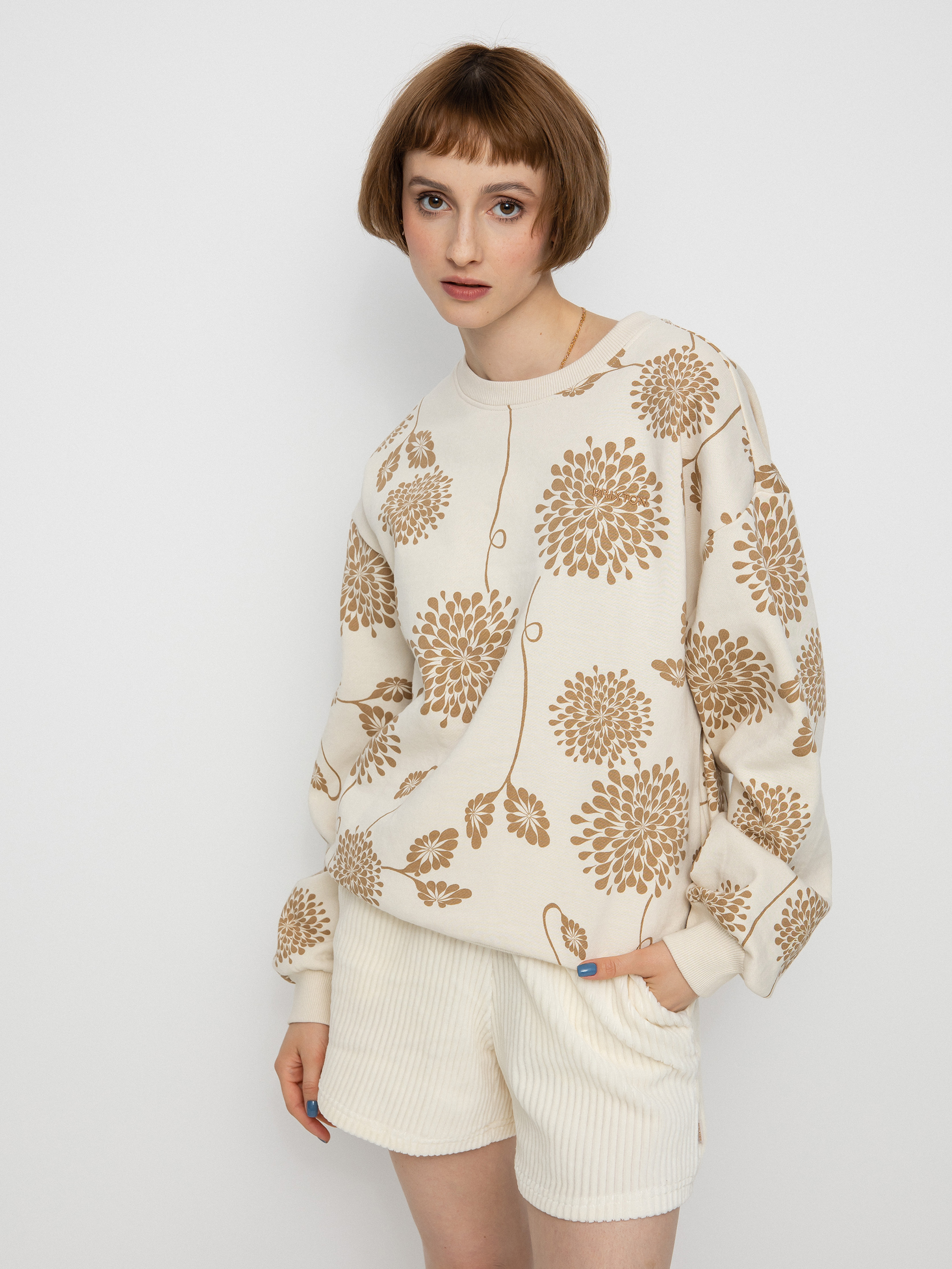 Brixton Weekender Crew Sweatshirt Wmn (dove)