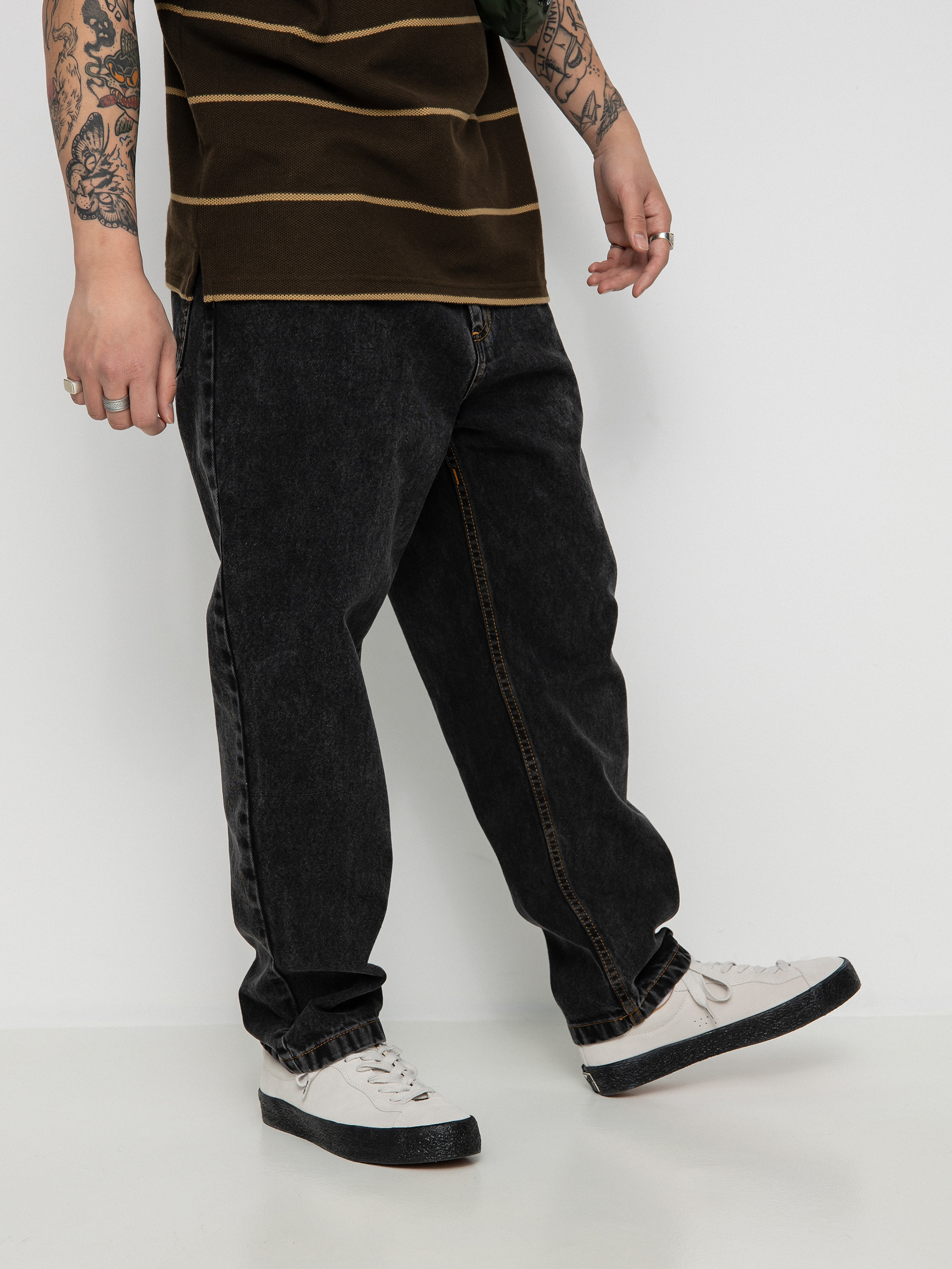 Polar Skate 92! Denim Pants (washed black)