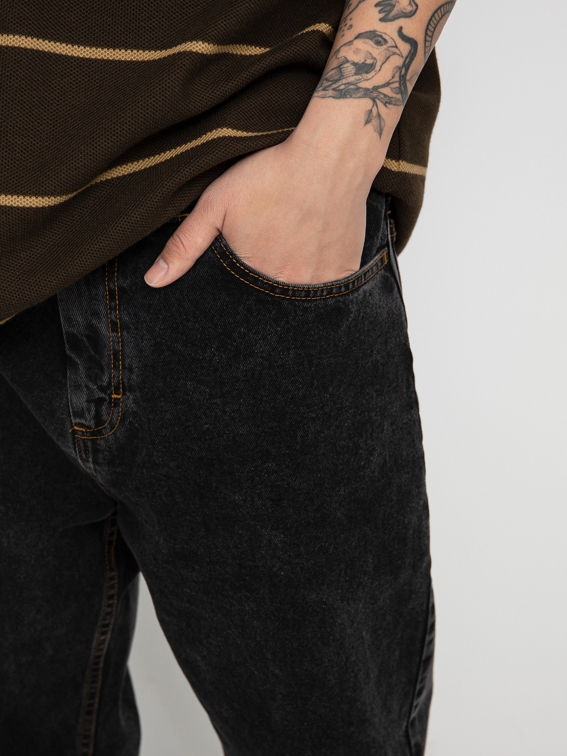Polar Skate 92! Denim Pants (washed black)