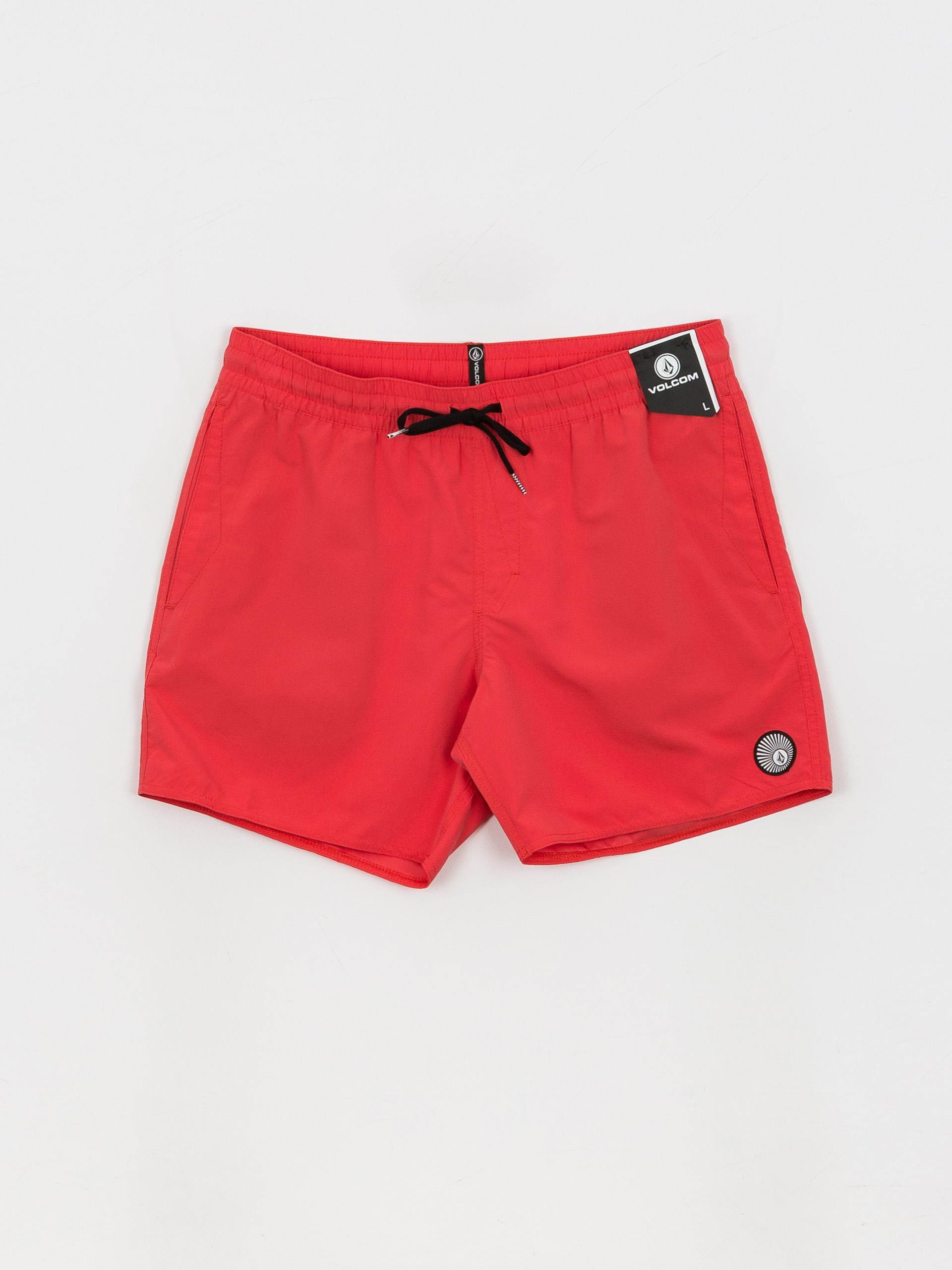 Volcom Lido Solid Trunk 16 Boardshorts (cayenne) 
