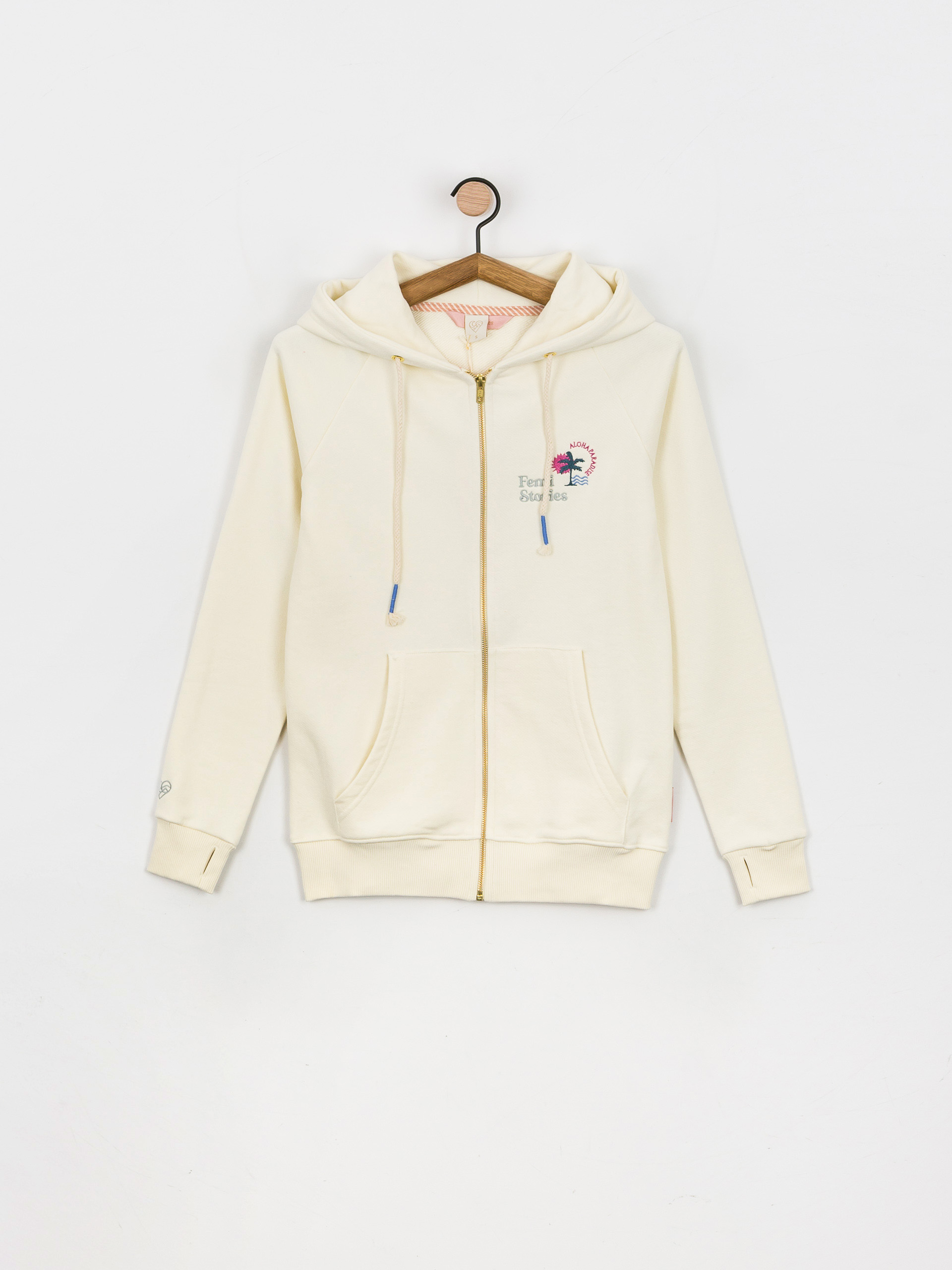 Femi Stories Bloom ZHD Hoodie Wmn (ecr)