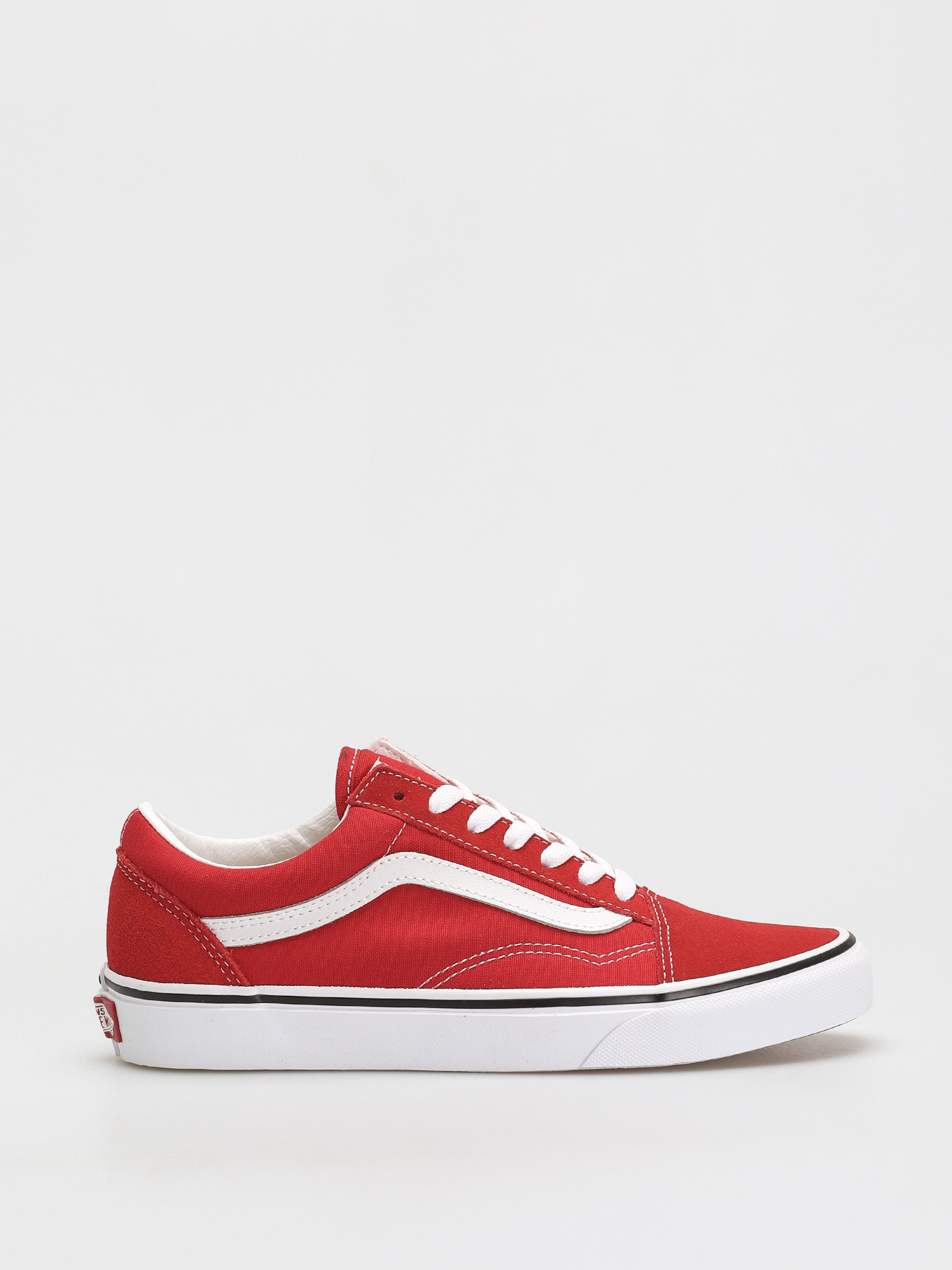 Vans Old Skool Schuhe (racing red/true white)