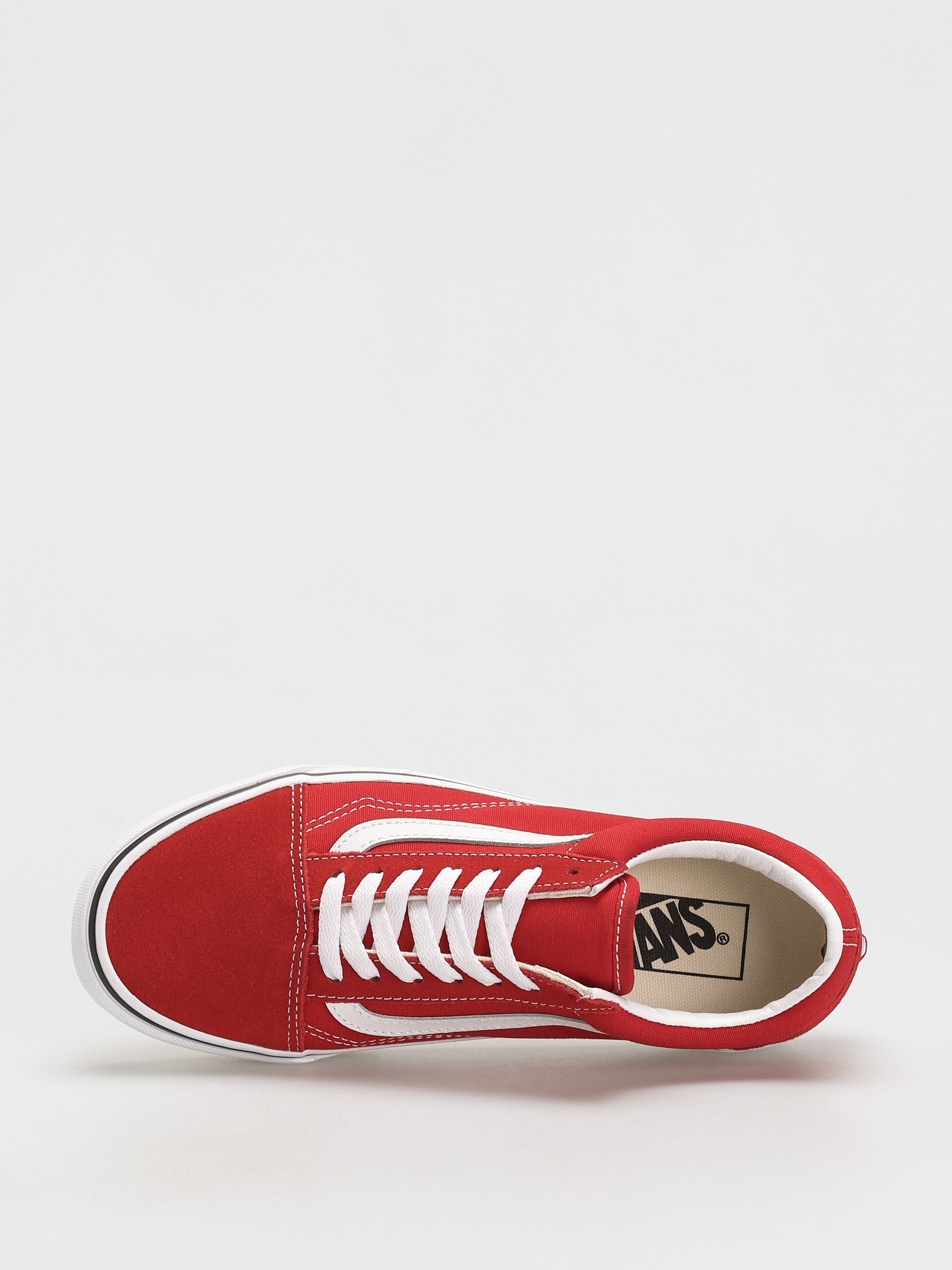 Vans Old Skool Schuhe (racing red/true white)