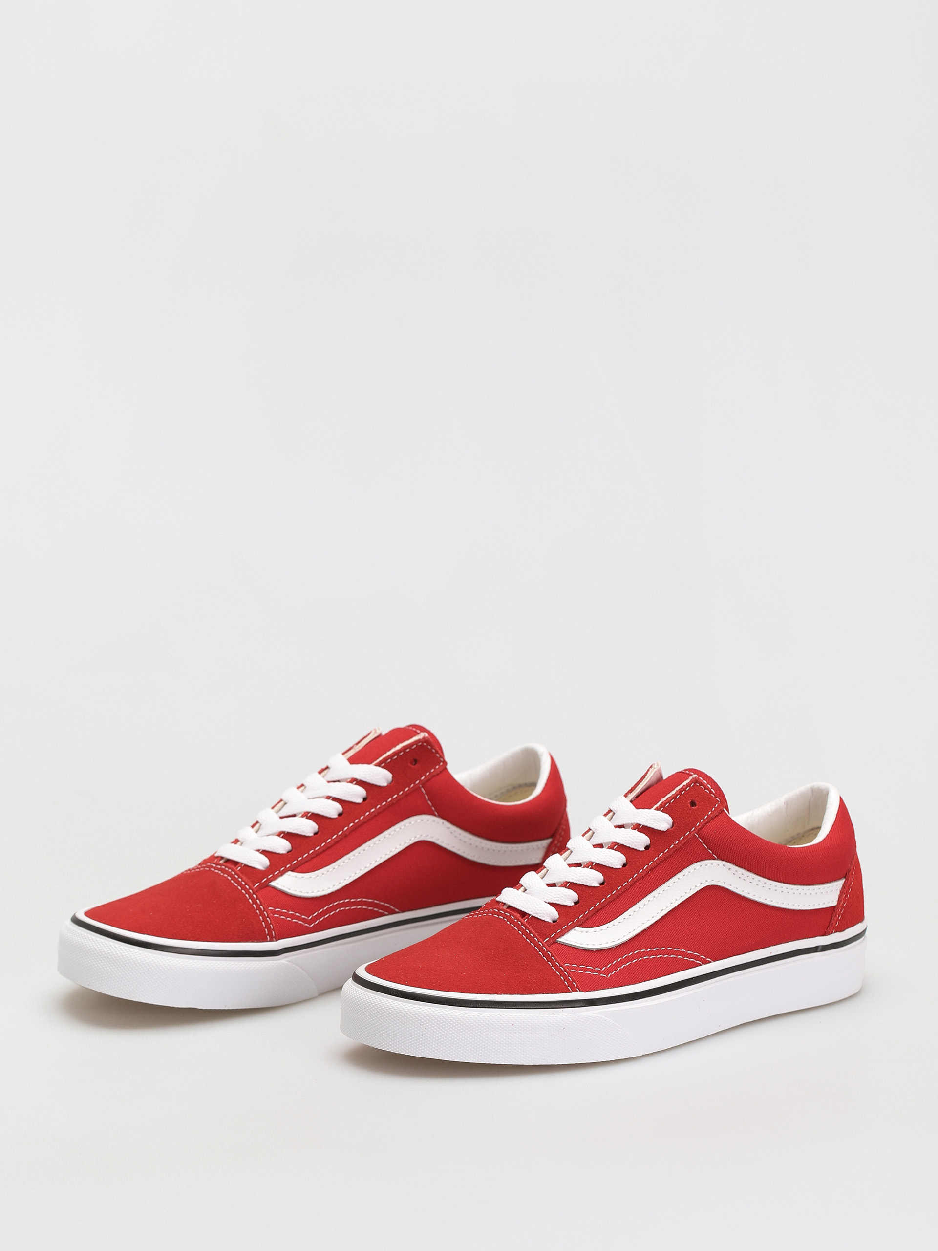 Vans Old Skool Shoes (racing red/true white)