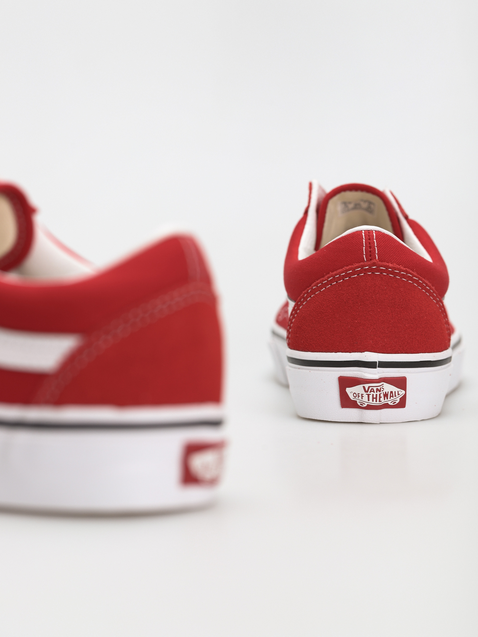 Vans Old Skool Schuhe (racing red/true white)