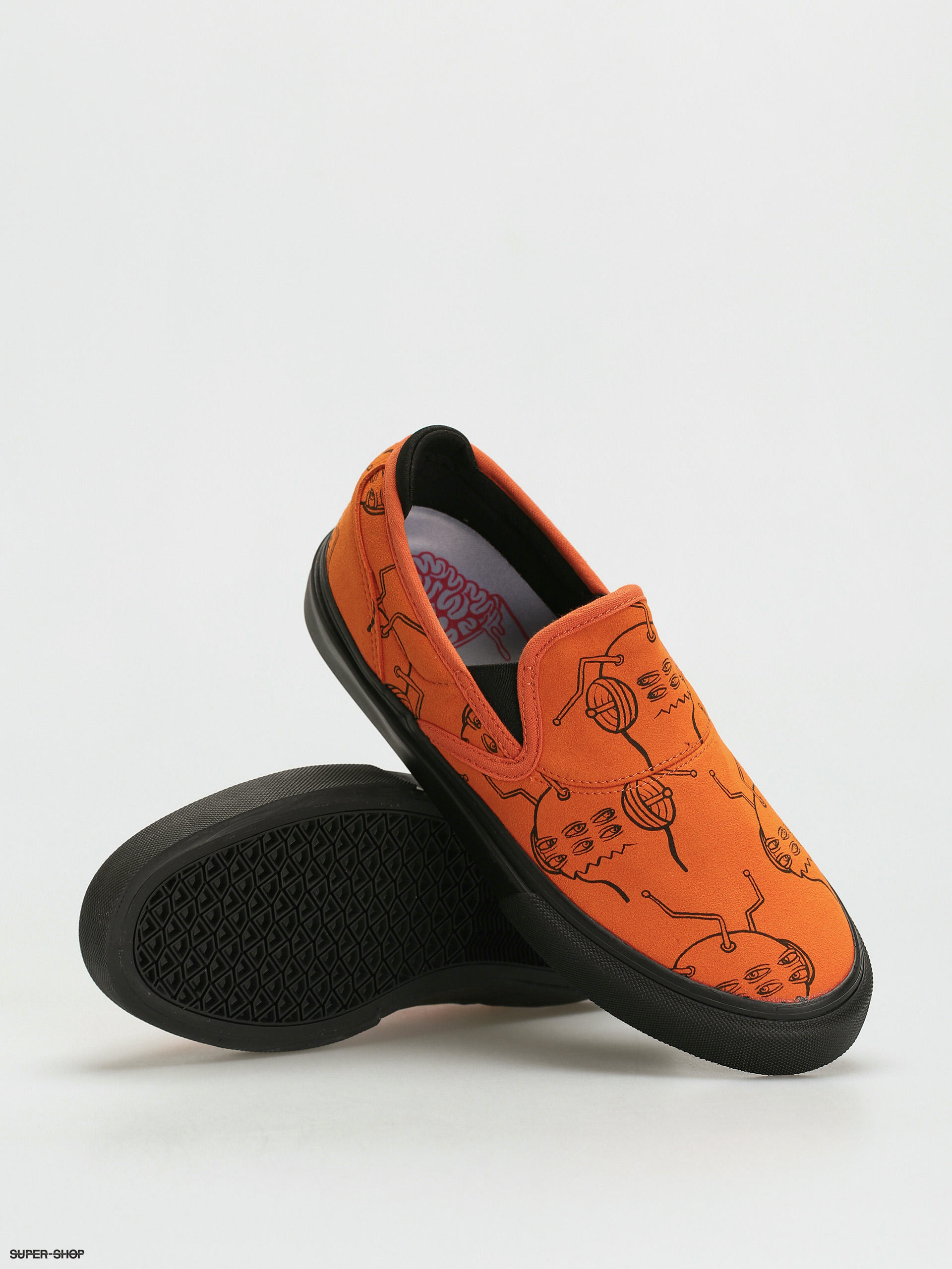 Emerica Wino G6 Slip On X Toy Machine Shoes (burnt orange)
