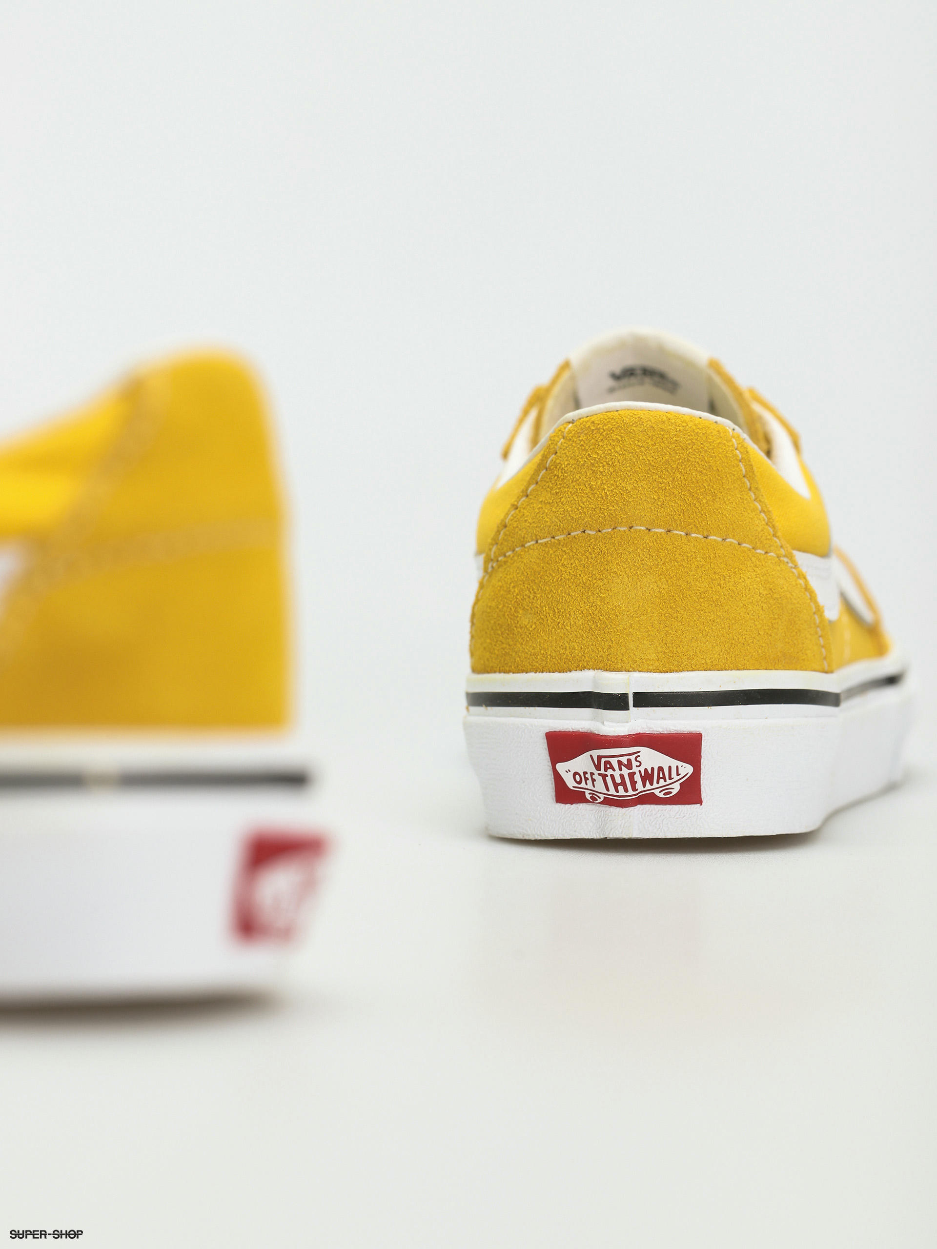 vans femme jaune