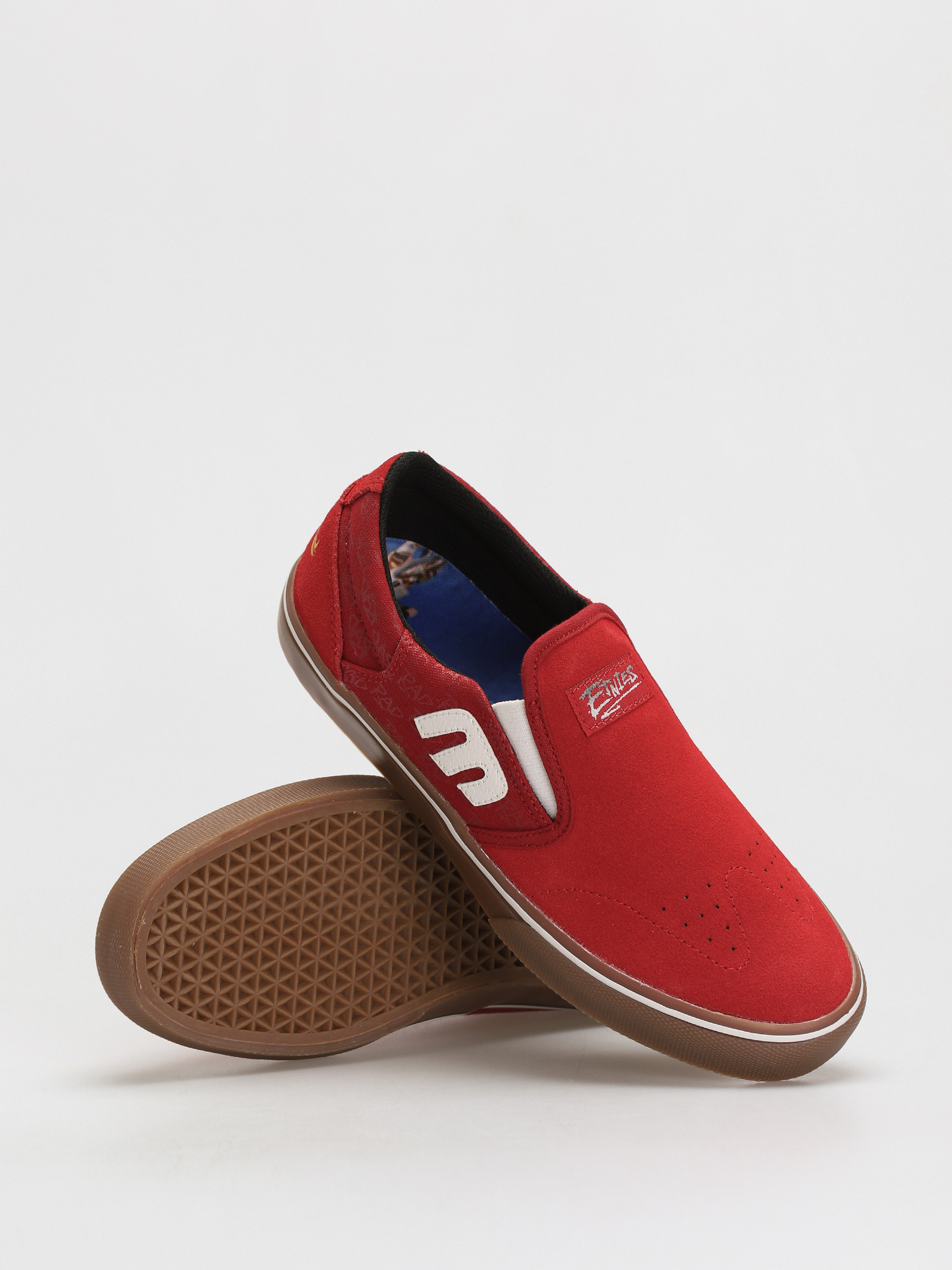 Etnies Marana Slip X Rad Shoes (red/white/gum)