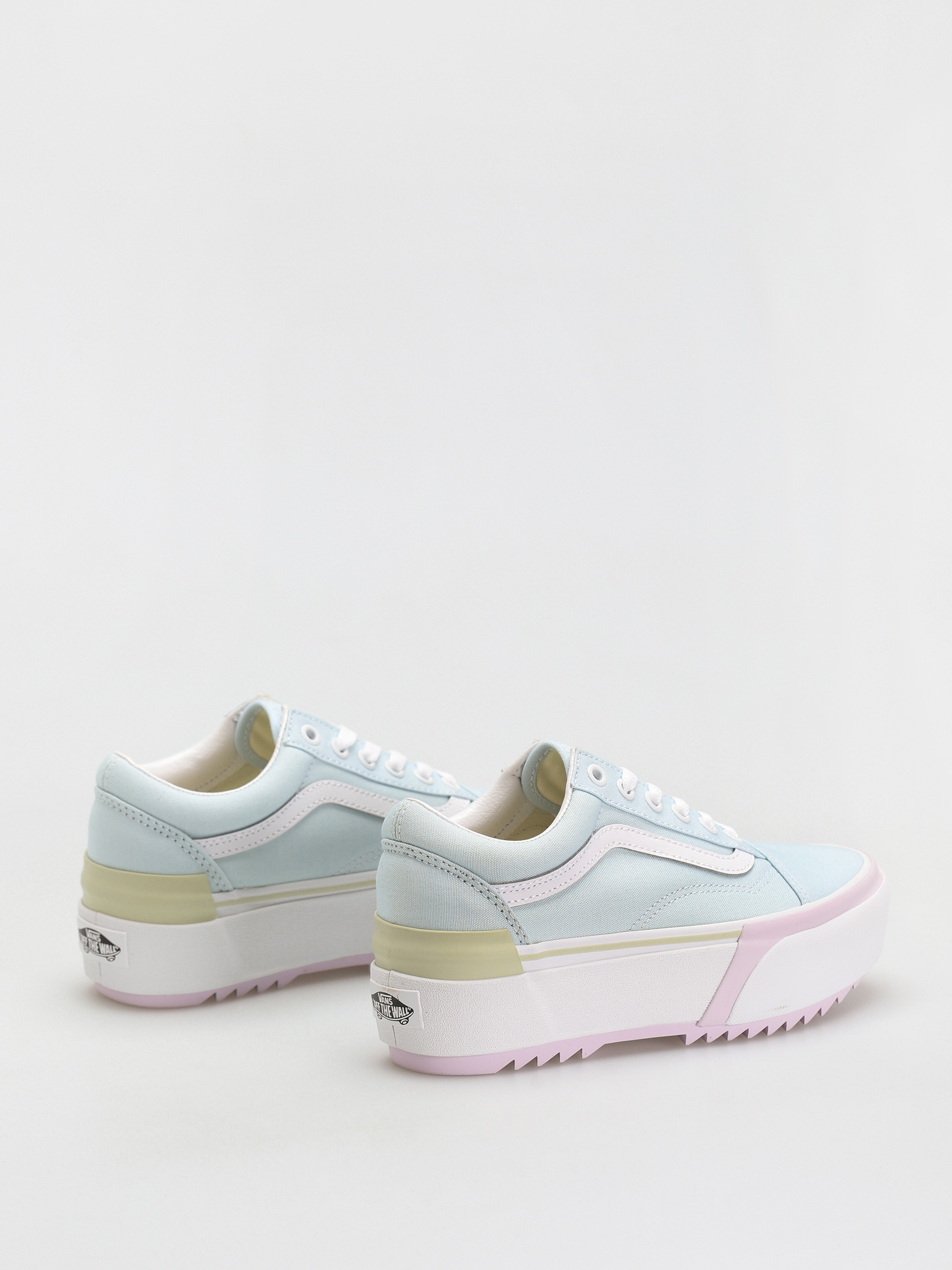 Vans Old Skool Stacked Shoes (pastel/multi/true white)