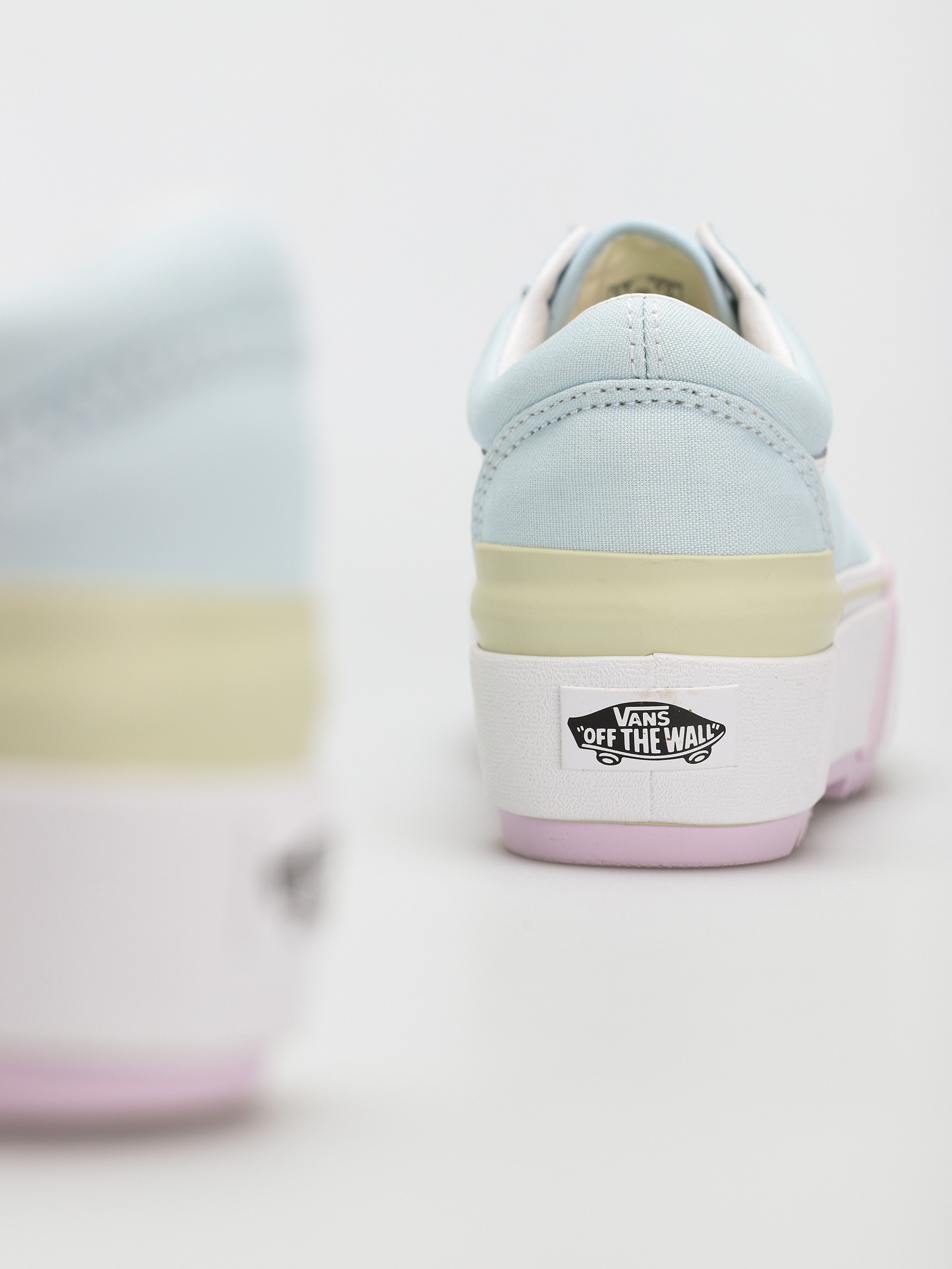 Vans Old Skool Stacked Shoes (pastel/multi/true white)