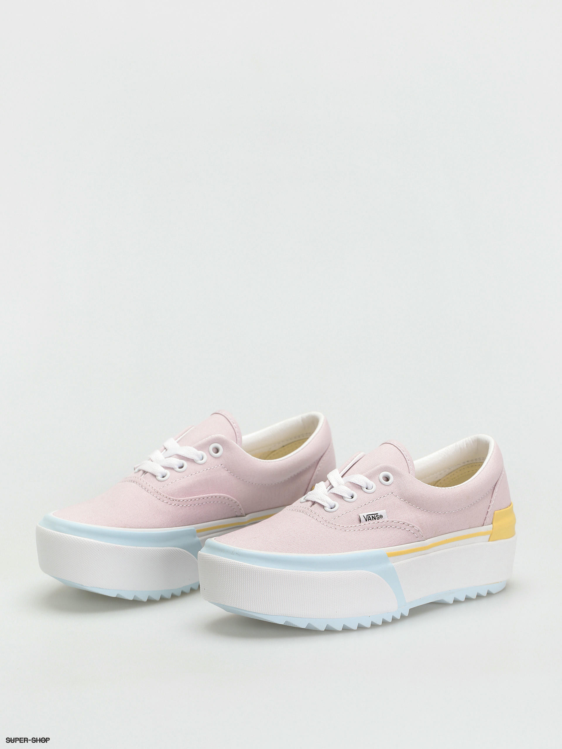 Vans Era Stacked Shoes (pastel/multi/true white)
