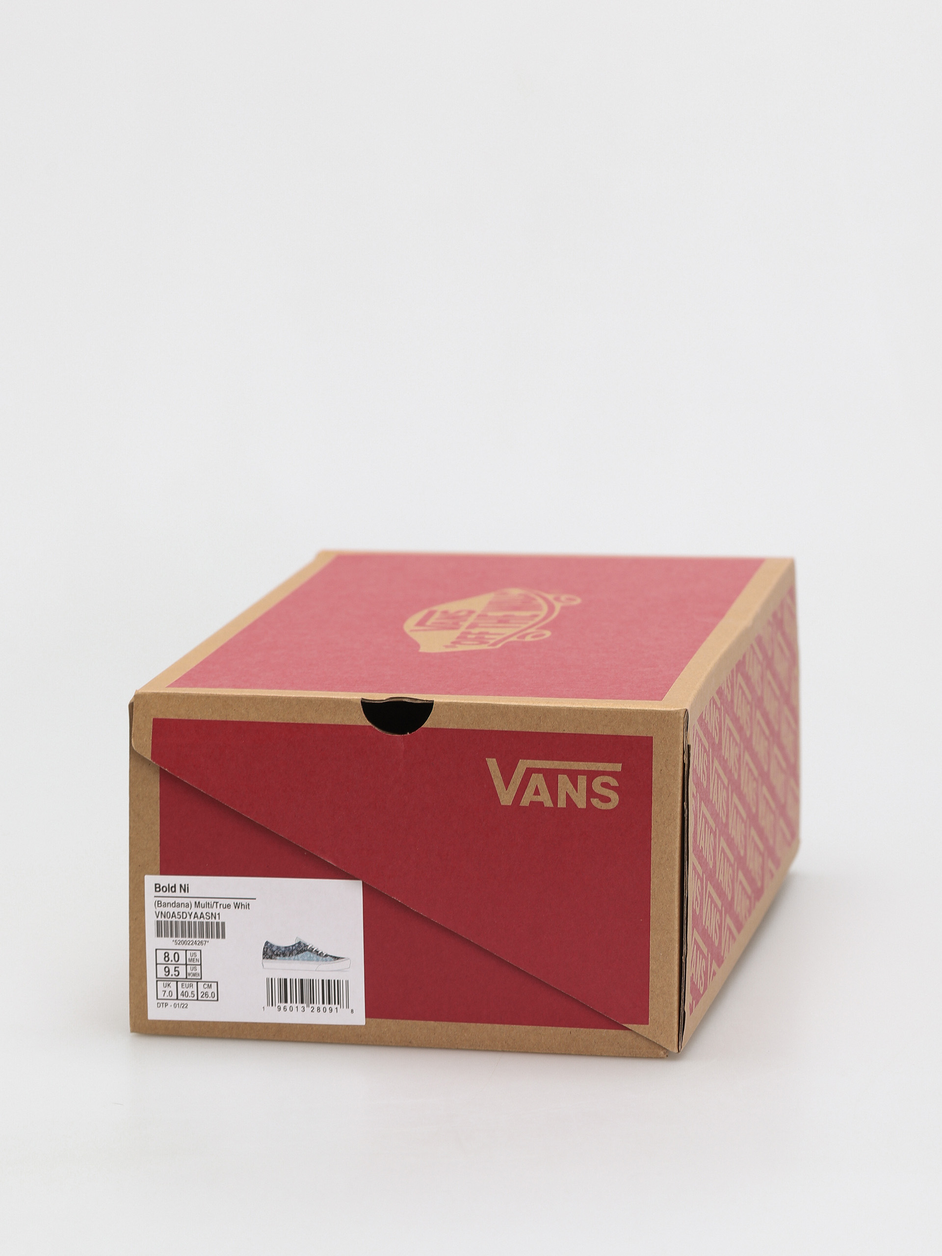 Vans Bold Ni Shoes (bandana/multi/true white)
