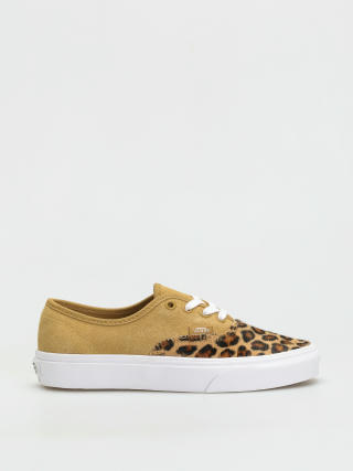 Vans Authentic Schuhe (soft suede/mustard gold/leopard)