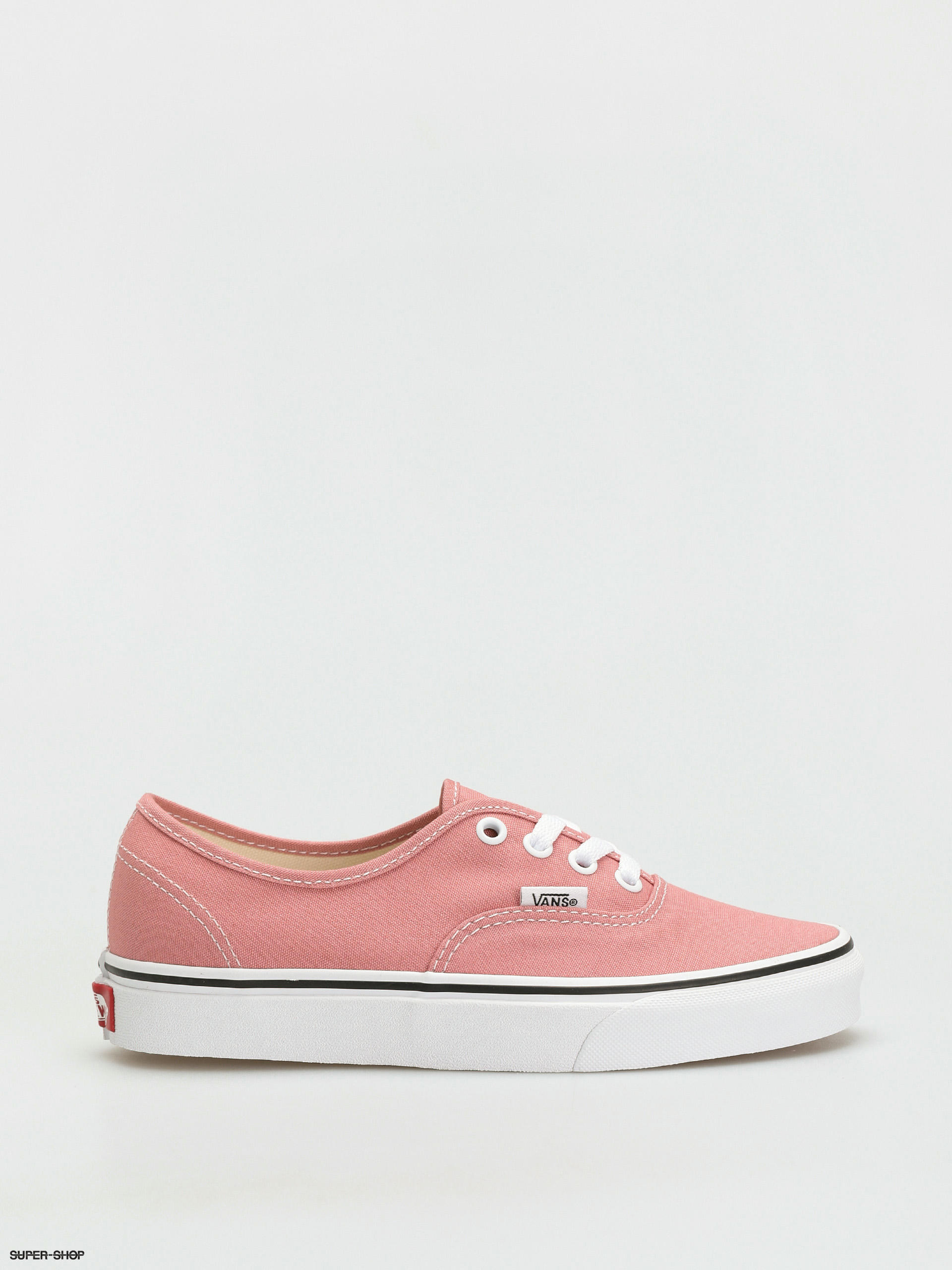 vans authentic white pink