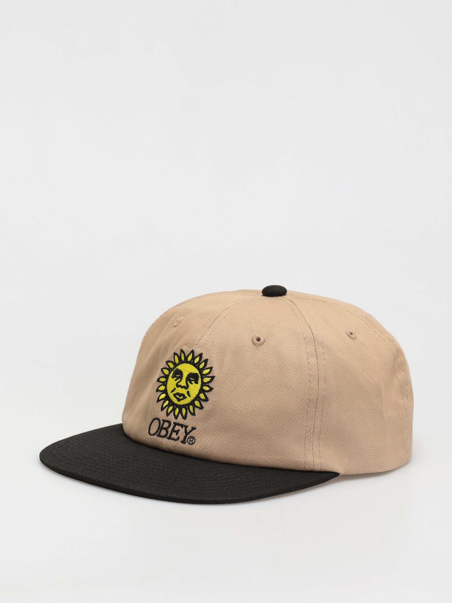 OBEY Sunshine 6 Panel Cap (khaki multi)